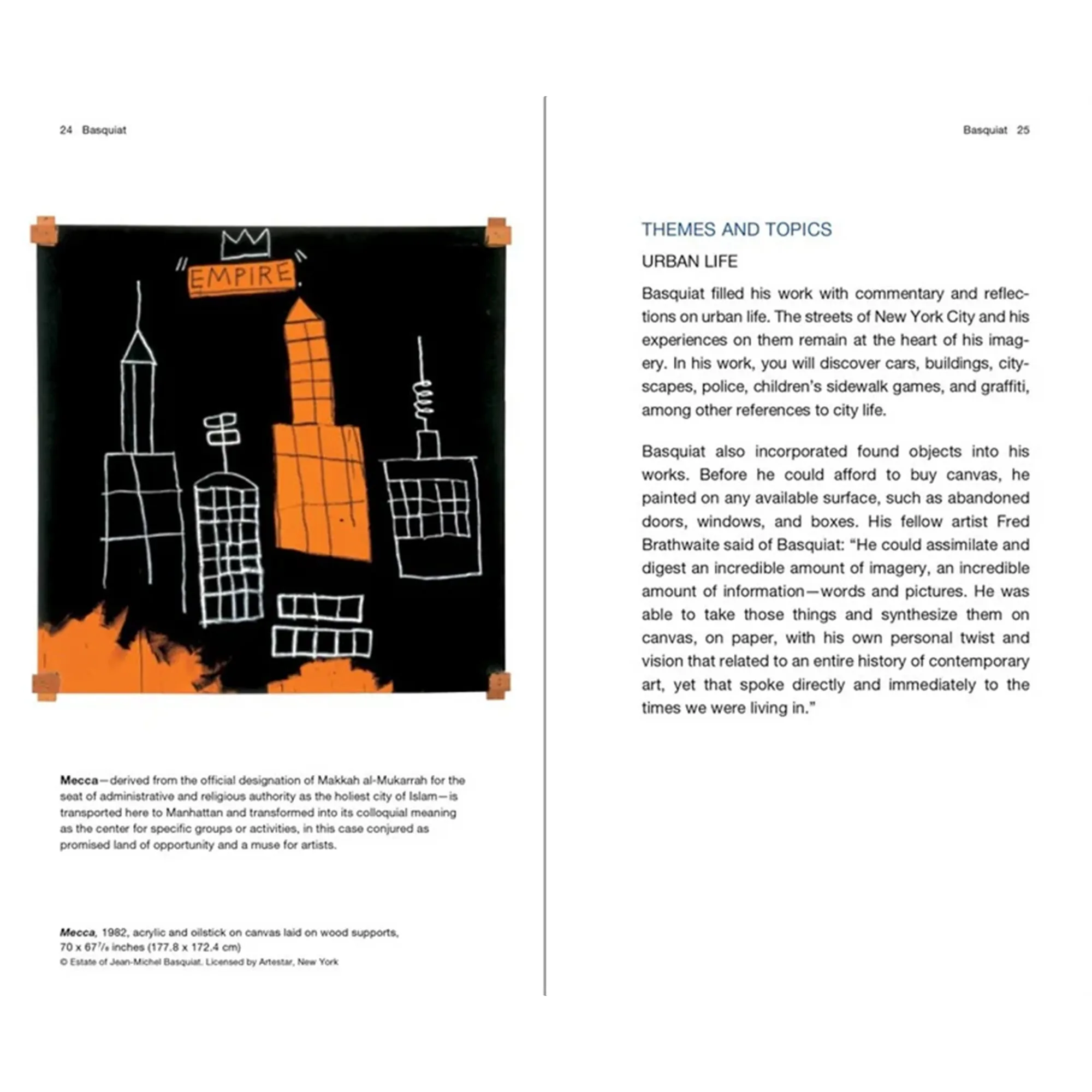 Jean-Michel Basquiat Handbook konstbok - 6