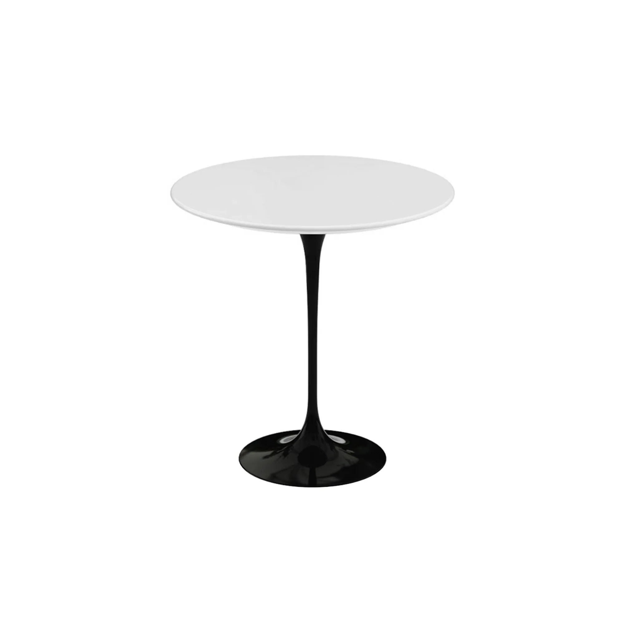 Saarinen Round sidobord Ø 51 cm Black - 1