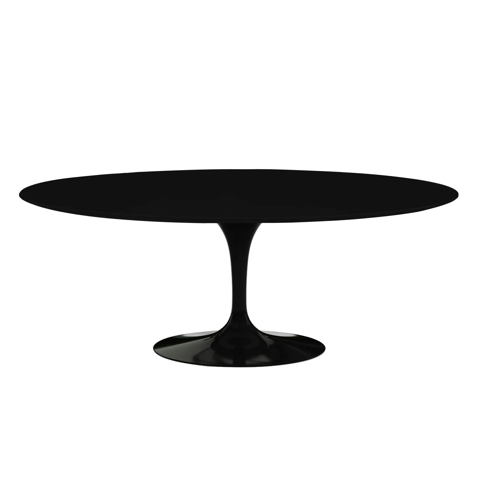 Saarinen Oval matbord 198 cm Black - 1