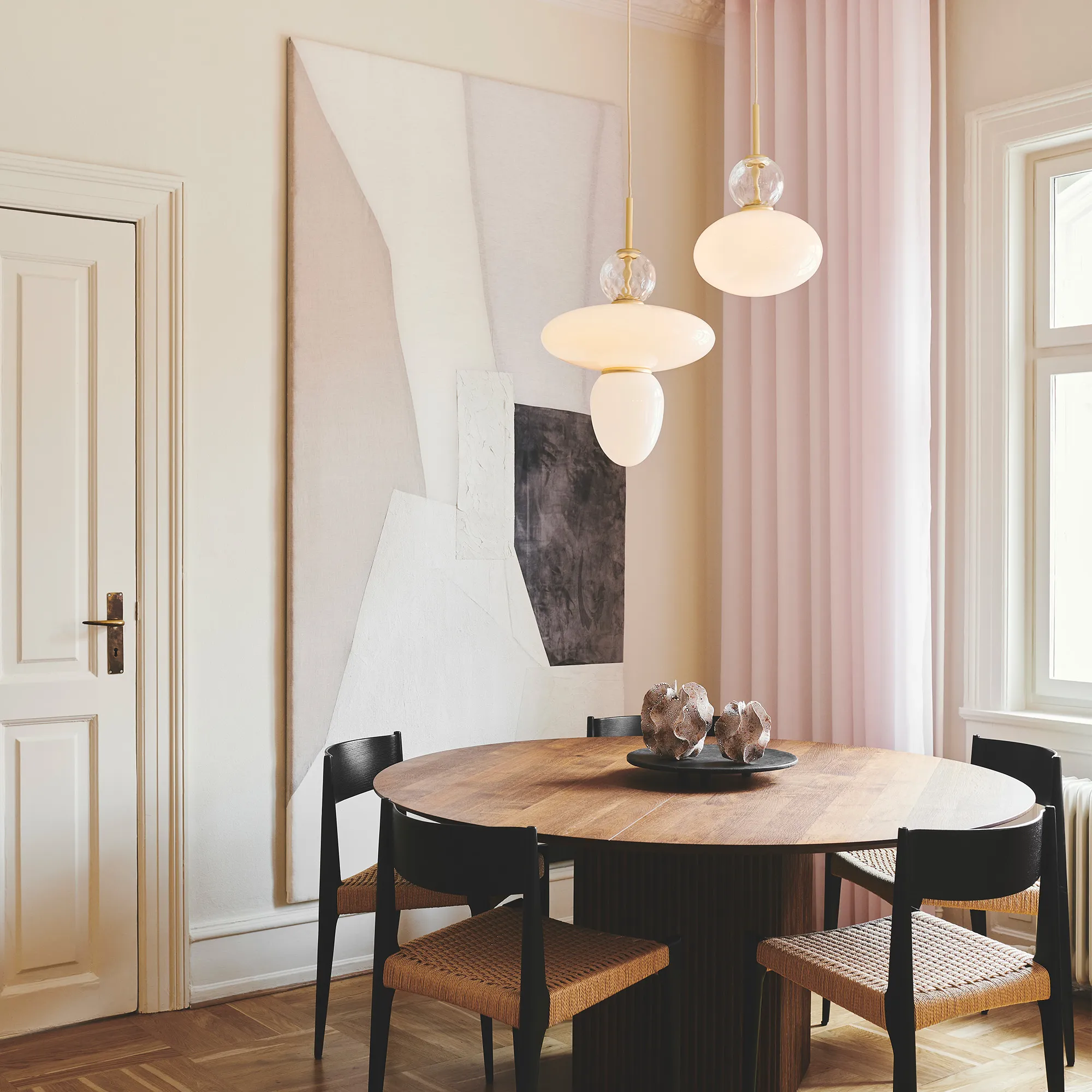 Rizzatto 32 Satin Brass/Opal White - 3