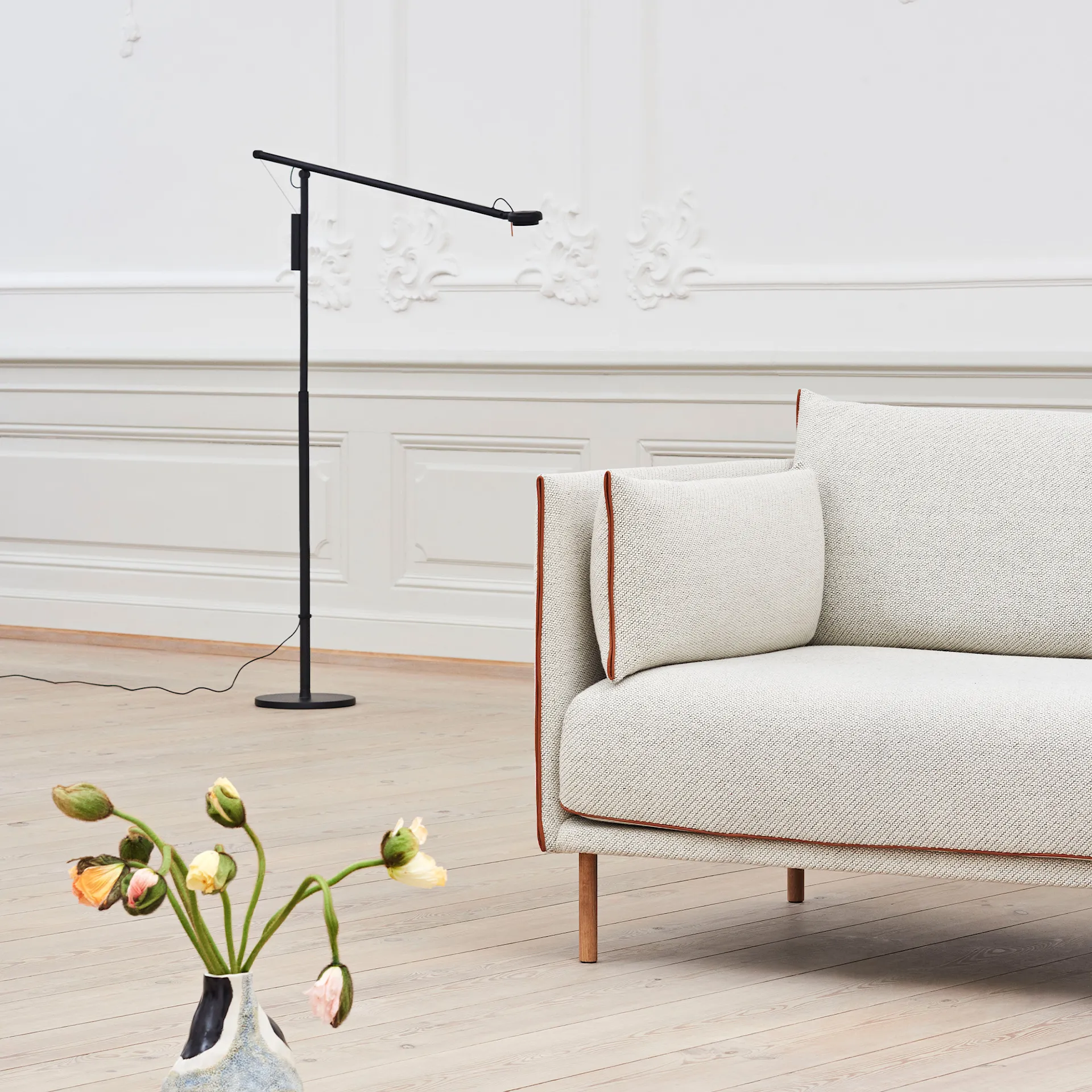 Fifty-Fifty golvlampa - HAY - NO GA
