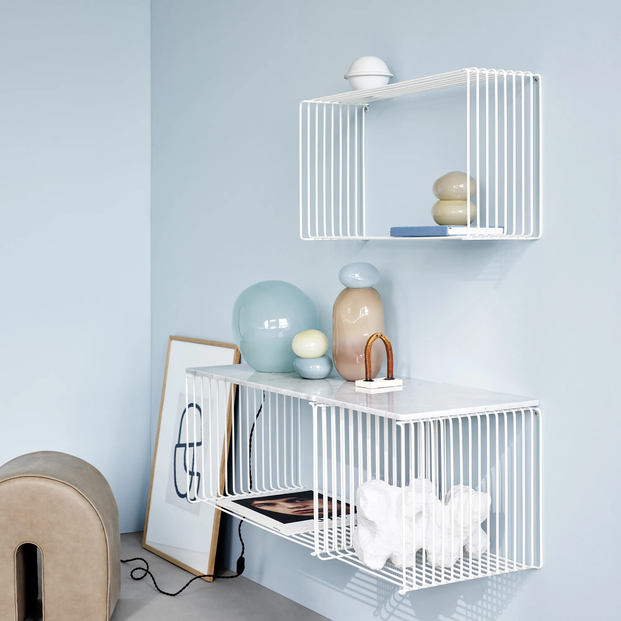 Panton Wire Single hylla 35 cm