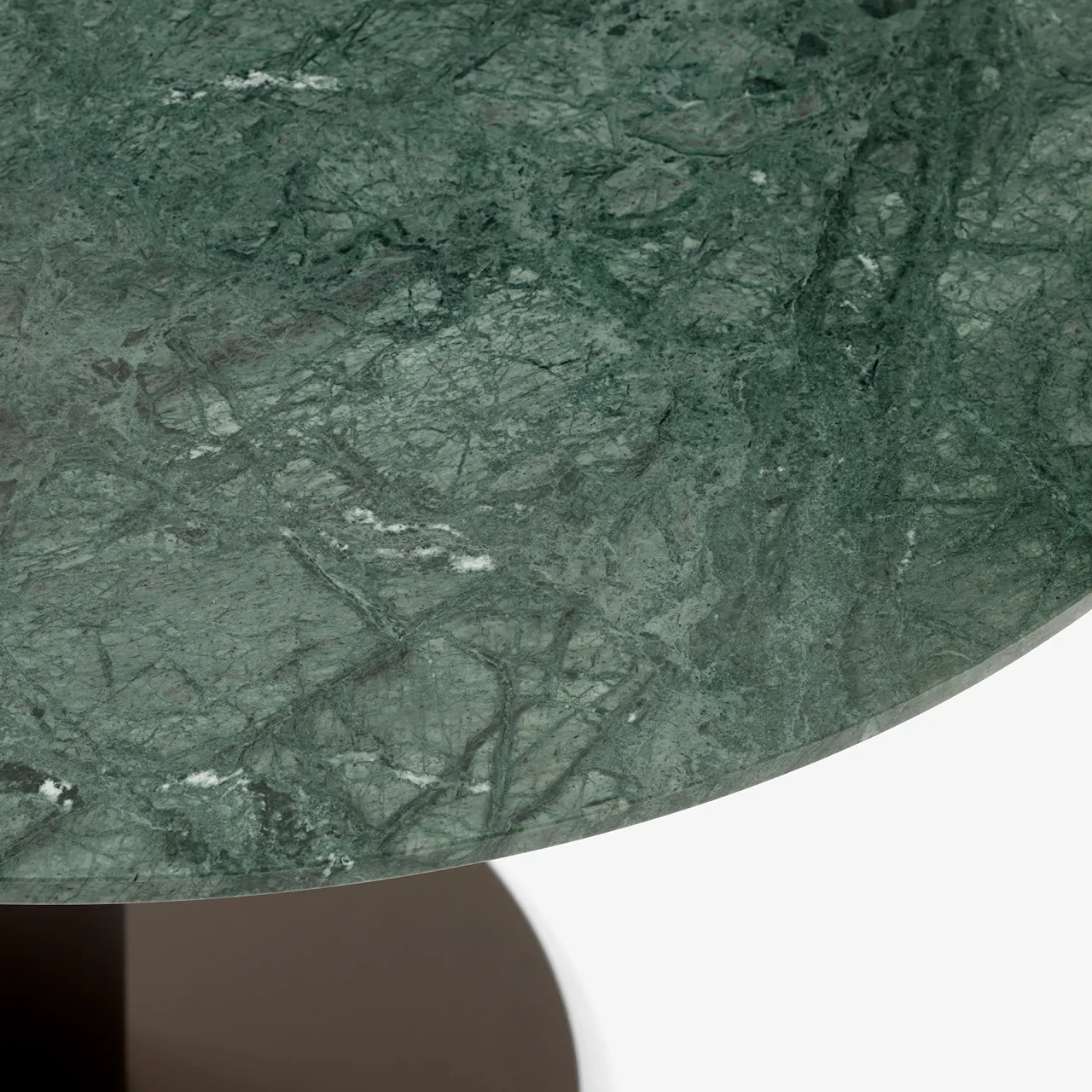 In Between Dining Table SK12 Marble Verde Guatemala Top