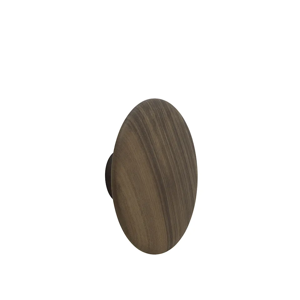 Dots Wood Coat Hanger Large Walnut