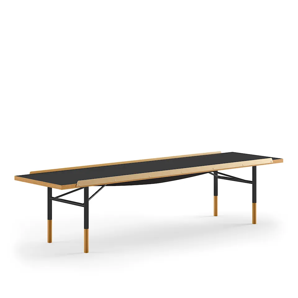 Table Bench bänk Small med mässingskanter