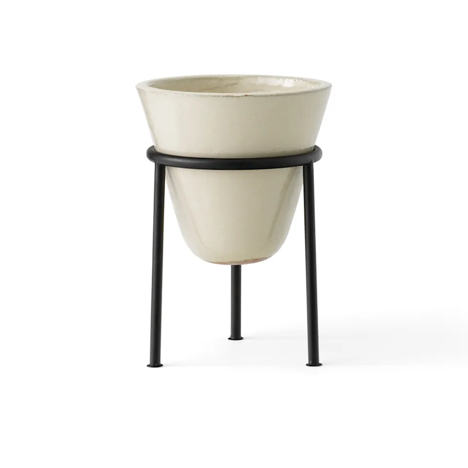 Daiza blomkruka H35 cm Ø25 cm Ivory