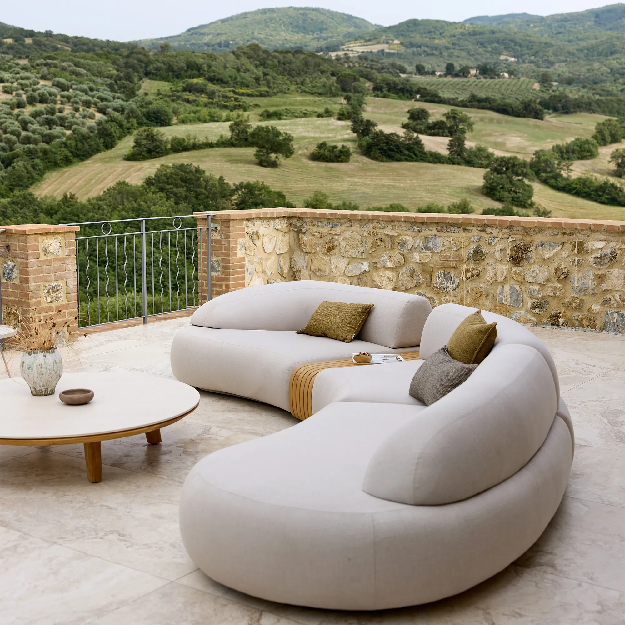 Mellow 4-sitssoffa utomhus - 8