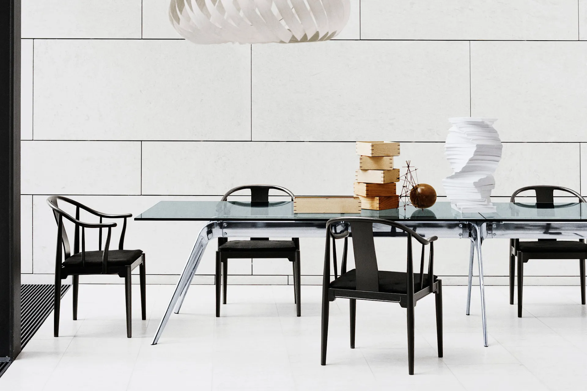 4283 Kinastolen - Fritz Hansen - Hans J. Wegner - NO GA