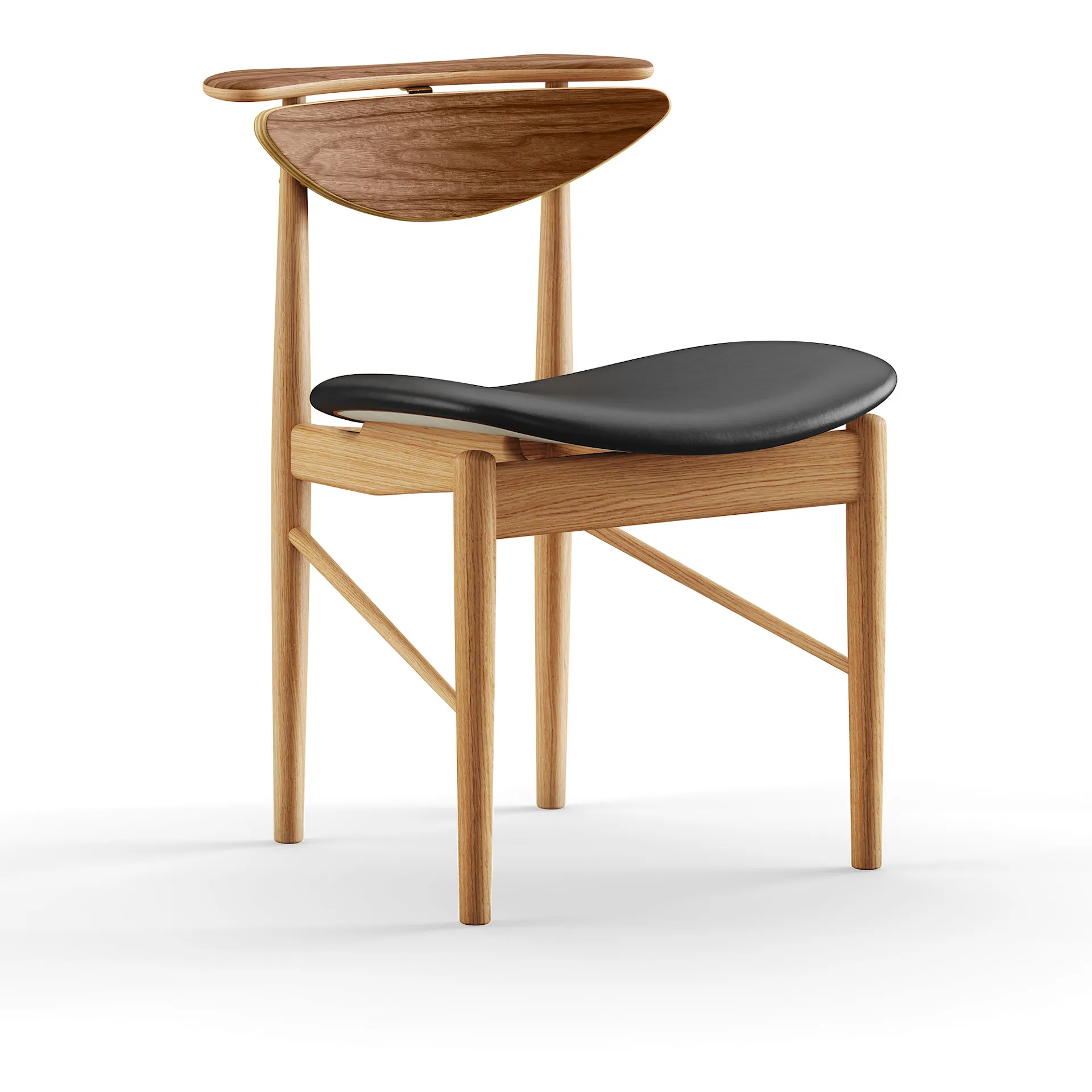 Reading Chair Oak/Walnut - House of Finn Juhl - Finn Juhl - NO GA