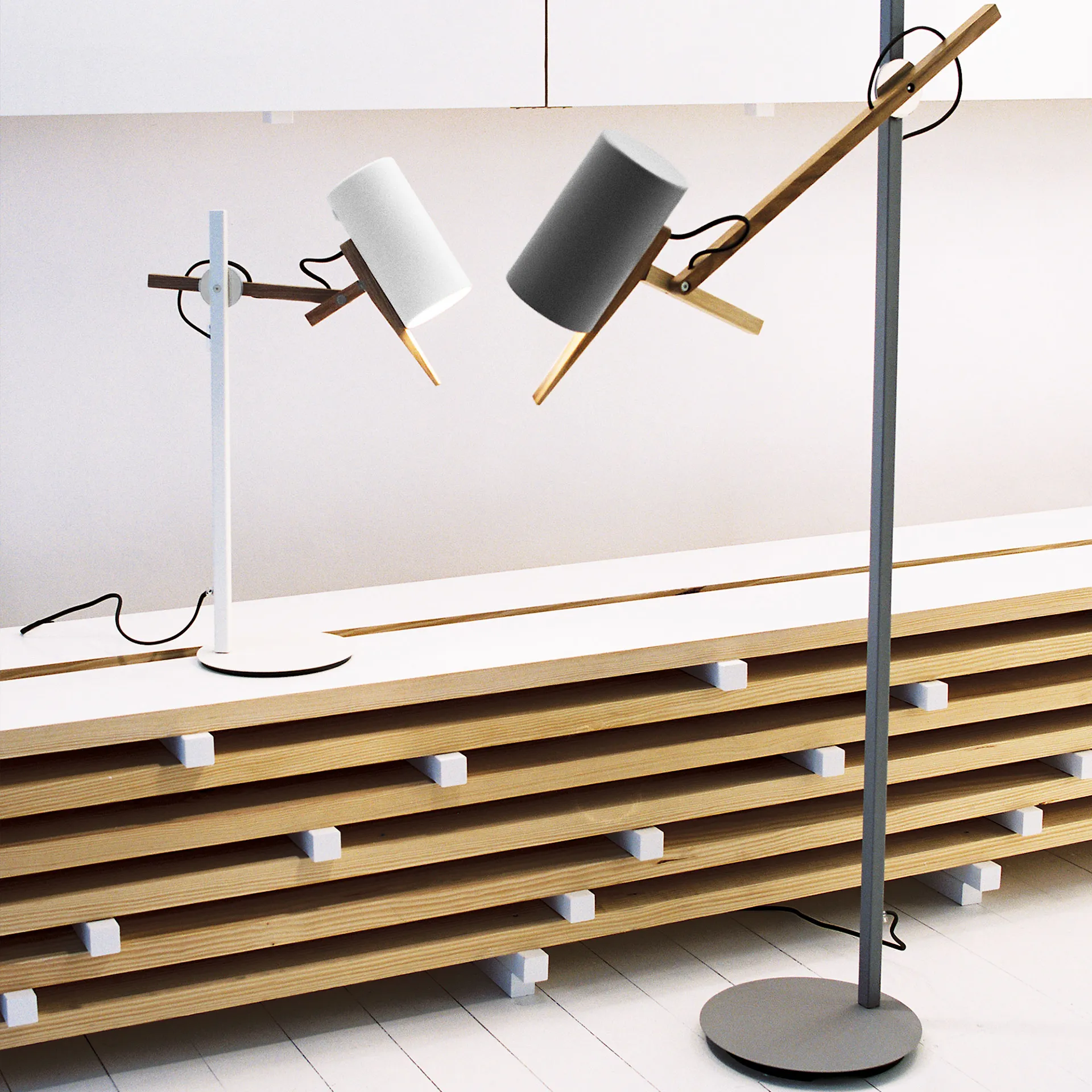 Scantling P73 - Floor Lamp - Marset - NO GA