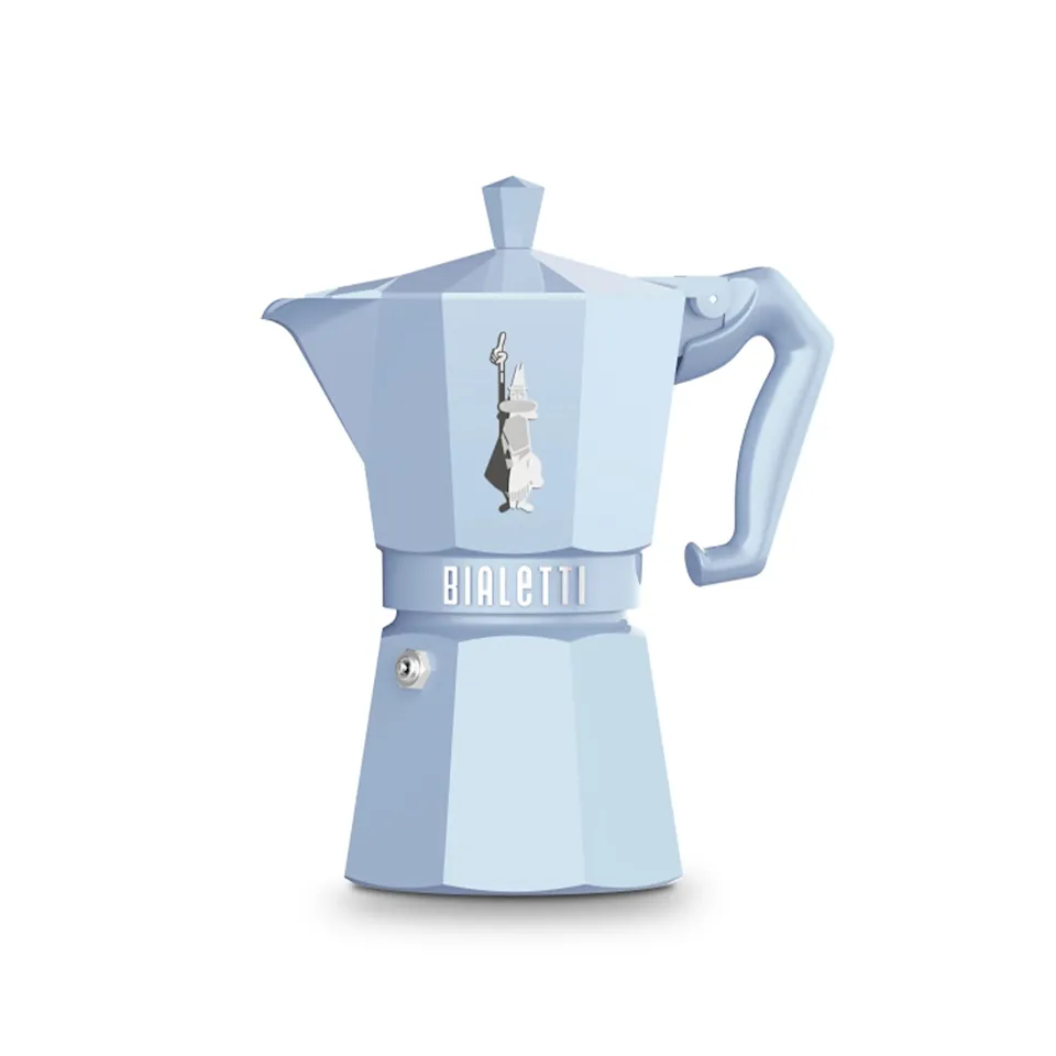 Moka exclusive 6 koppar blå