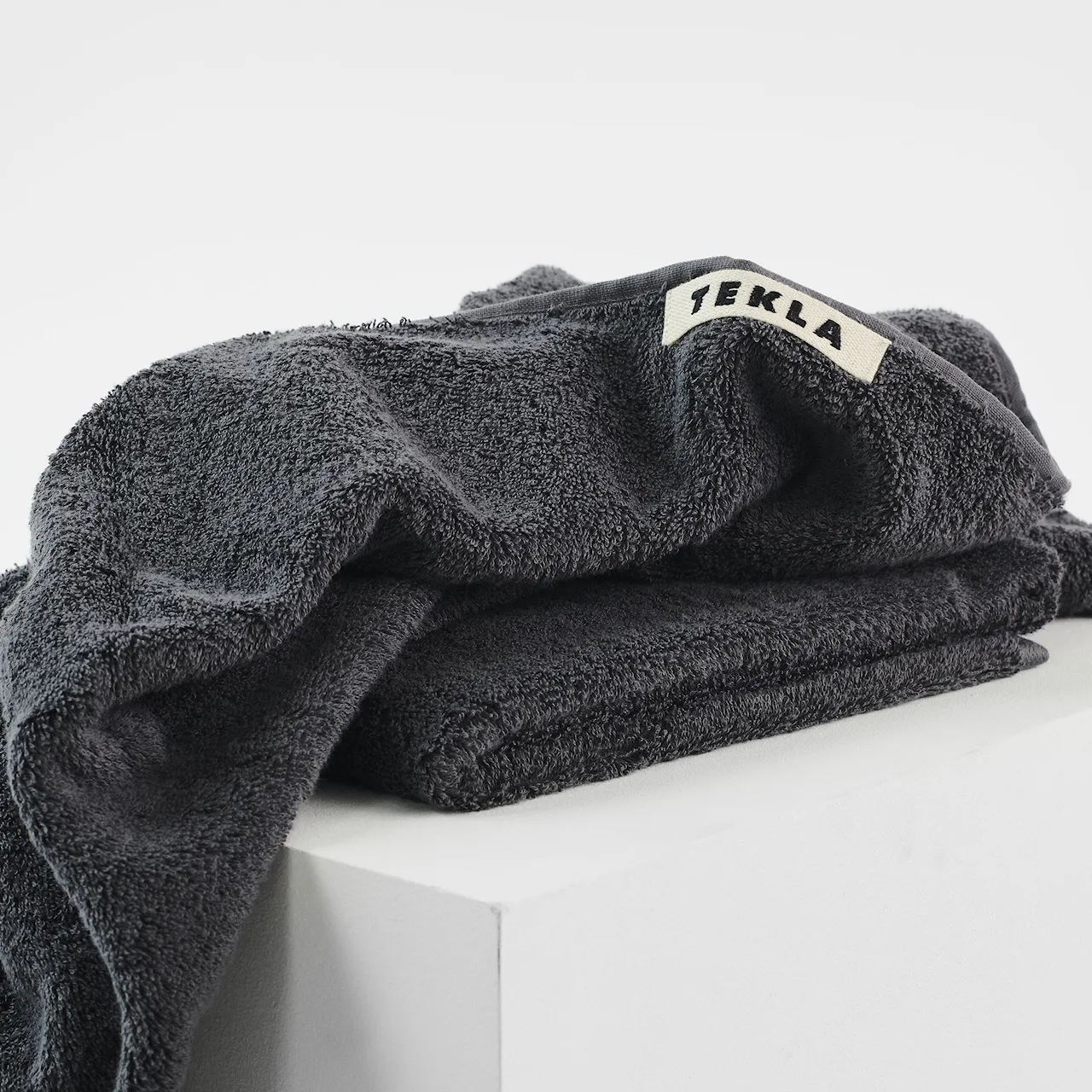 Terry Towel Charcoal Grey