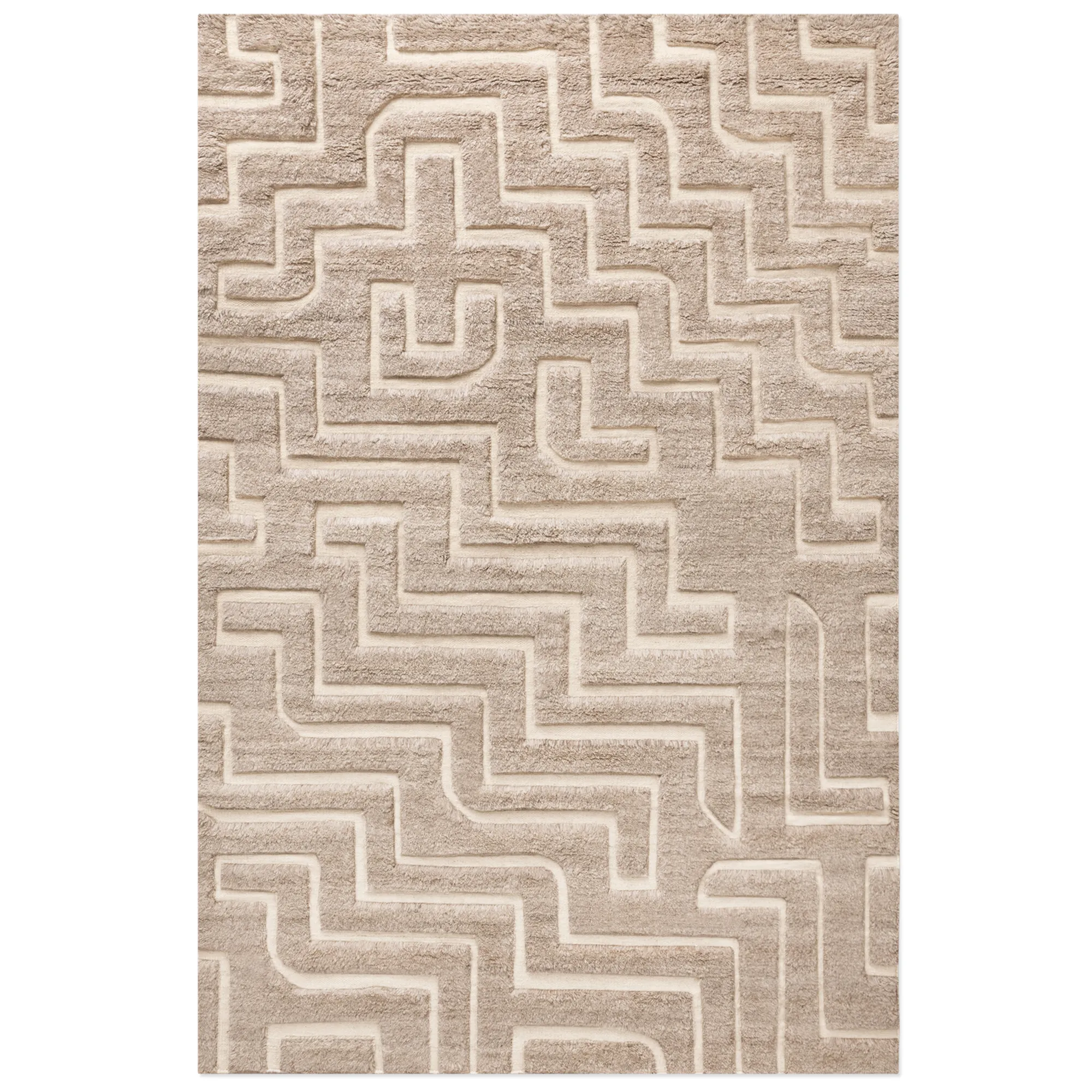 Boho 02 Taupe Mix ullmatta - 1