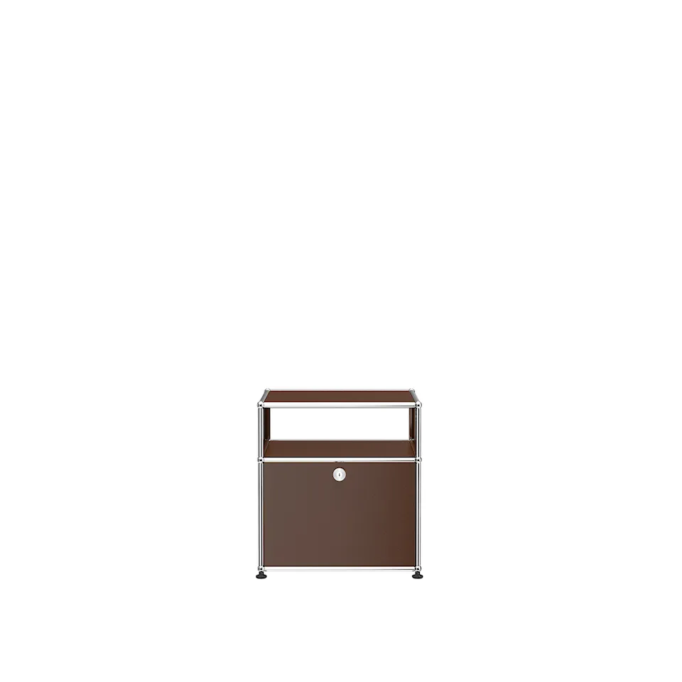 USM Haller 57 Side table, USM Brown