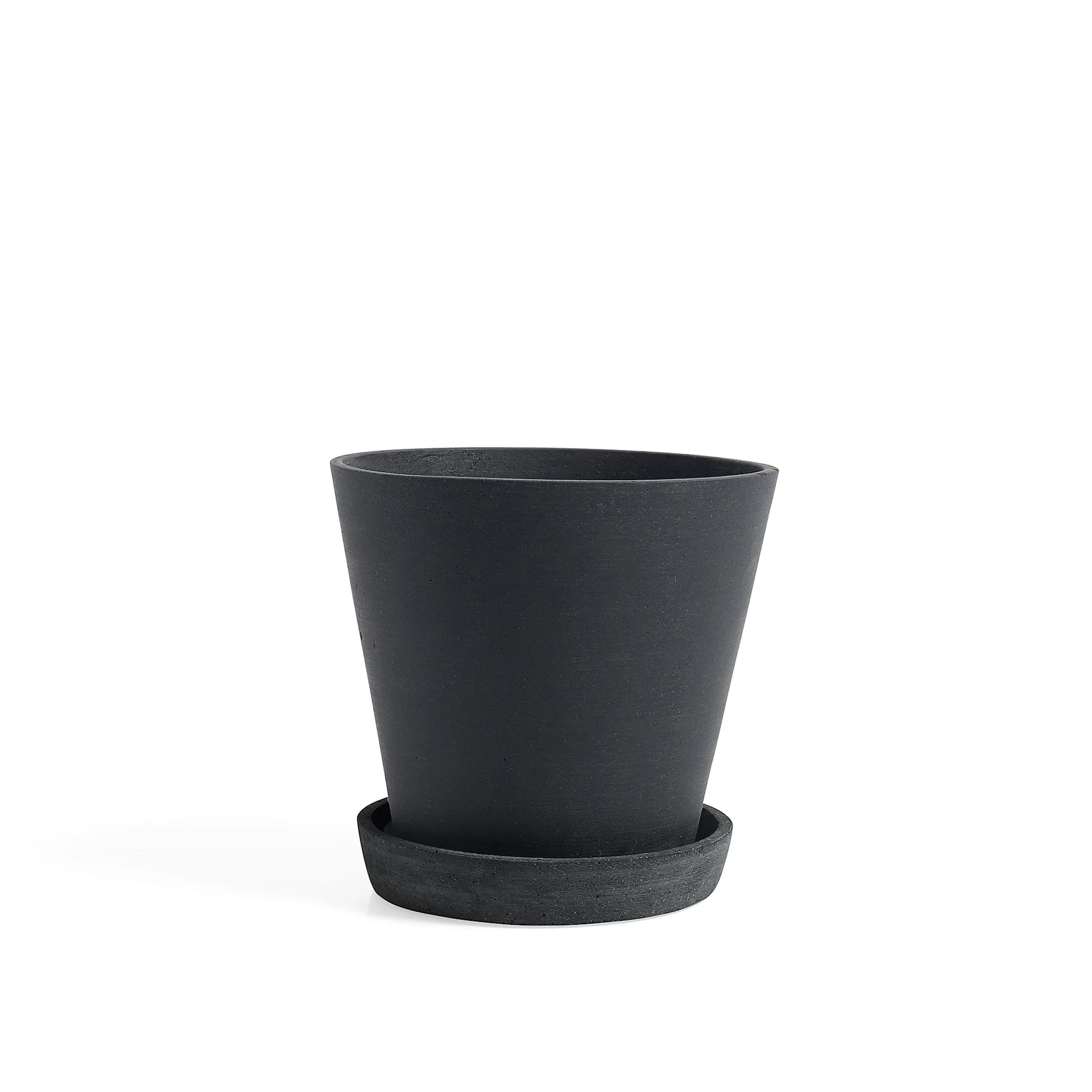 Flowerpot kruka & fat Black - HAY - NO GA