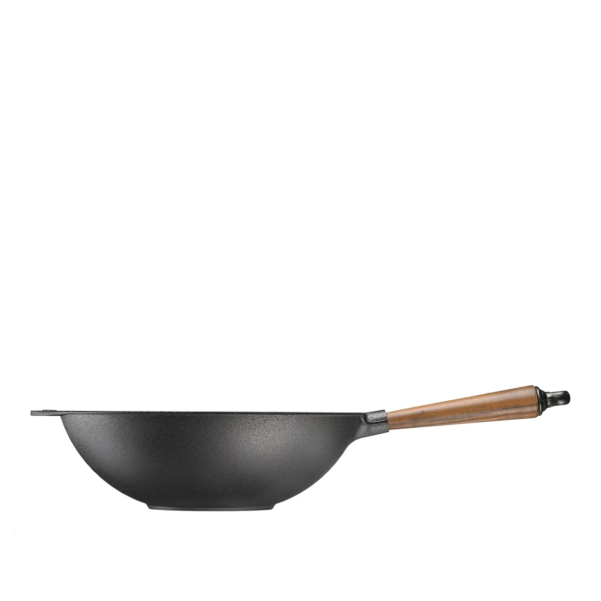 Wok 32 cm 4,5 L med Valnötshandtag - Skeppshult - NO GA