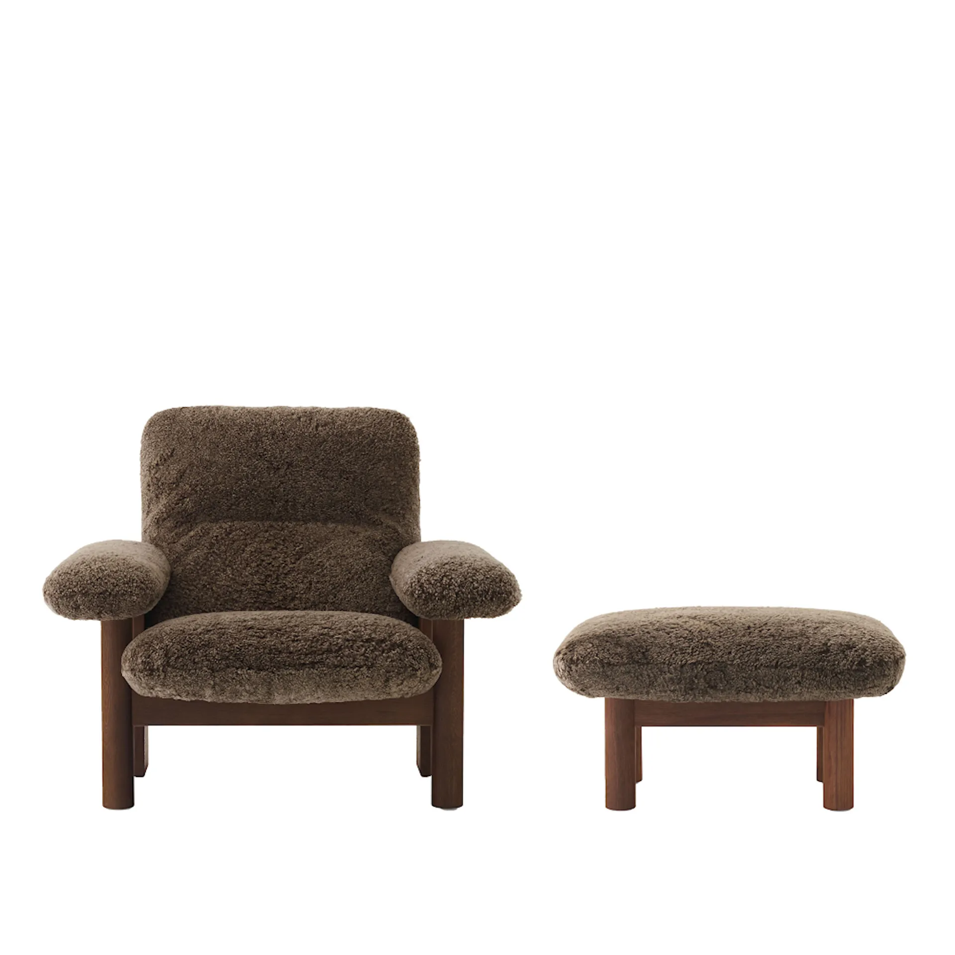 Brasilia Lounge Chair & Ottoman - Audo Copenhagen - Anderssen & Voll  - NO GA