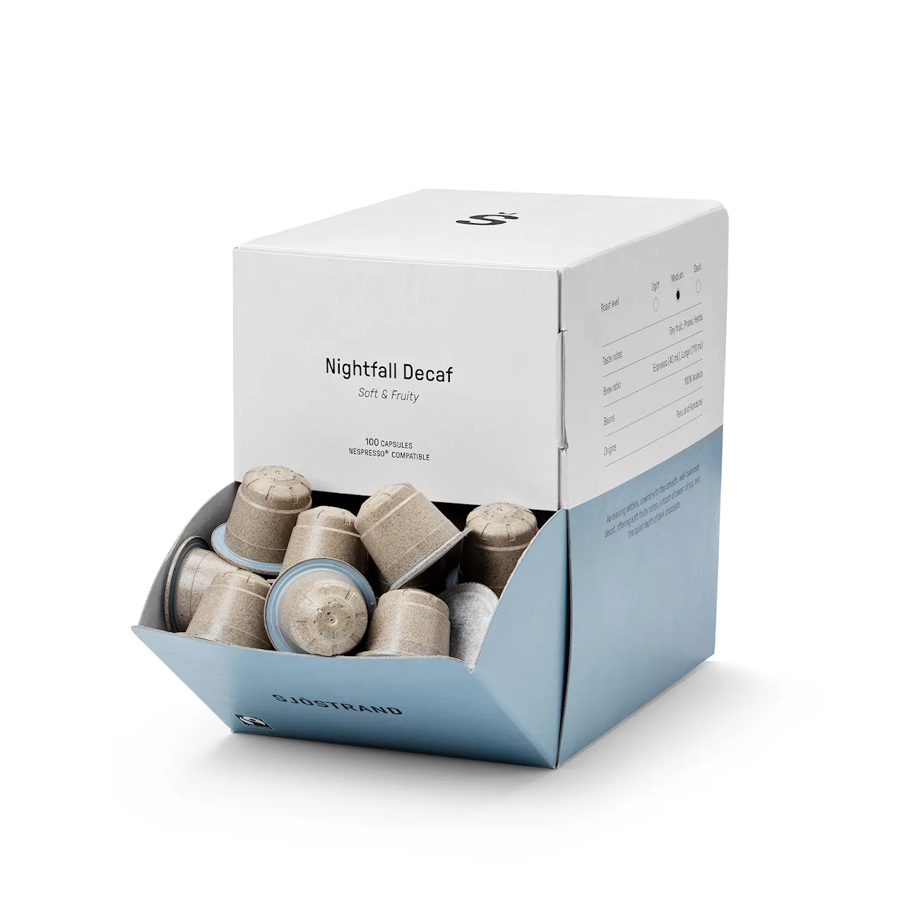 Nightfall Decaf kaffekapslar 100-pack