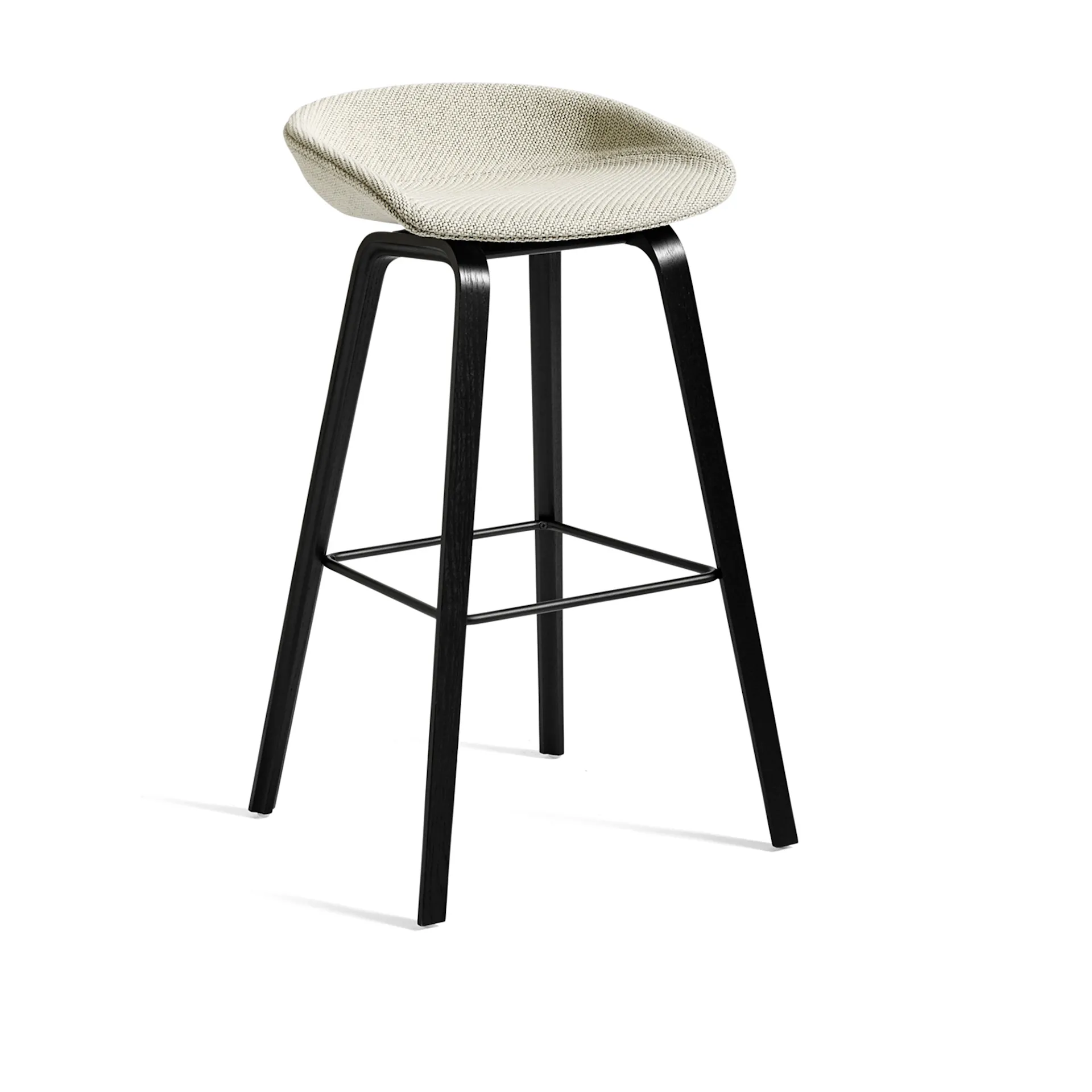 About a Stool AAS33 barpall High Black Oak - HAY - NO GA