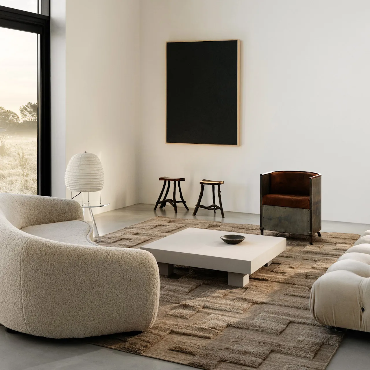 Boho Brown Mix ullmatta