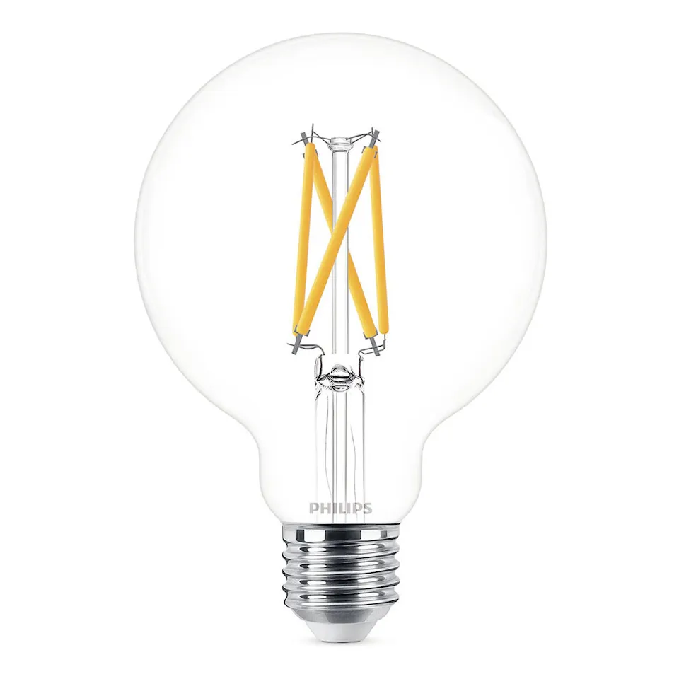 LED Ljuskälla E27 5,9W 806lm 2700K 93 mm Dimbar klar