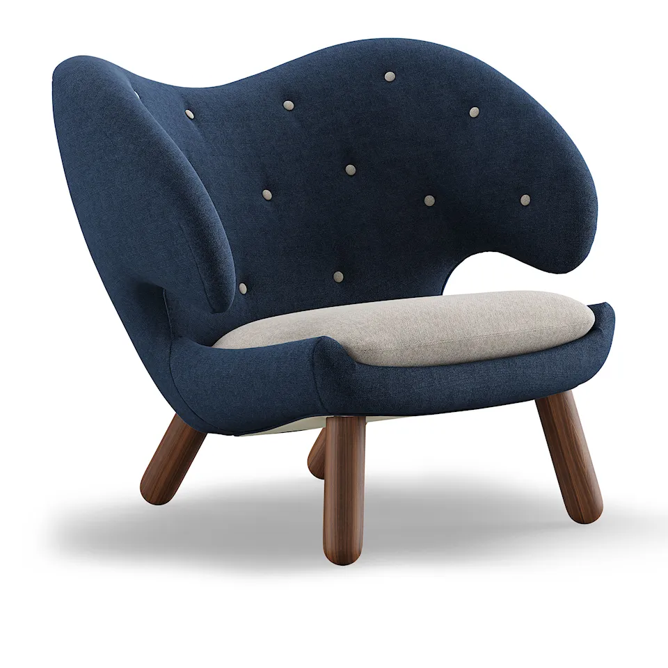 Pelican fåtölj Walnut