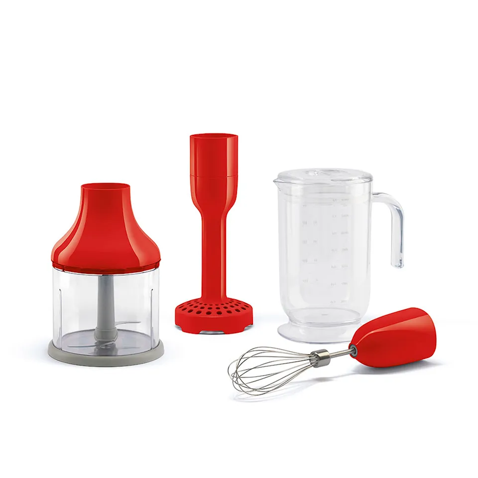 Smeg 4 Accessories Set Red