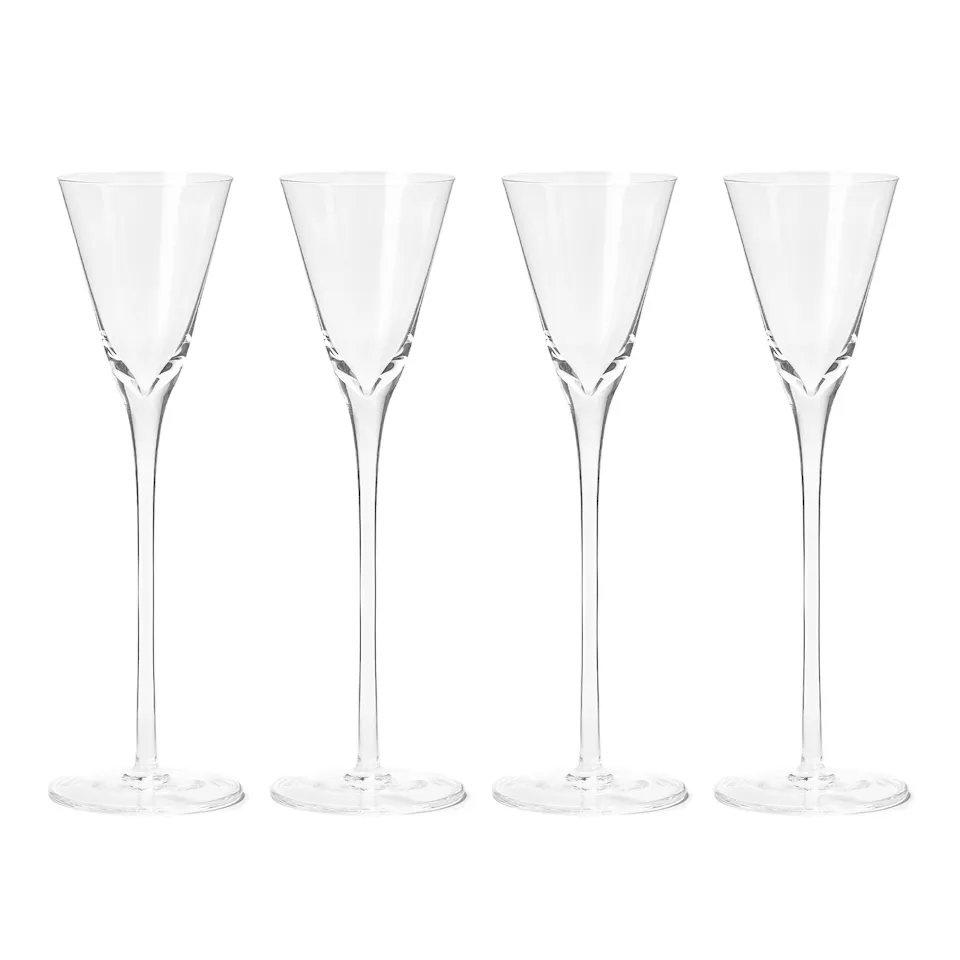 Nubbe snapsglas 4-pack