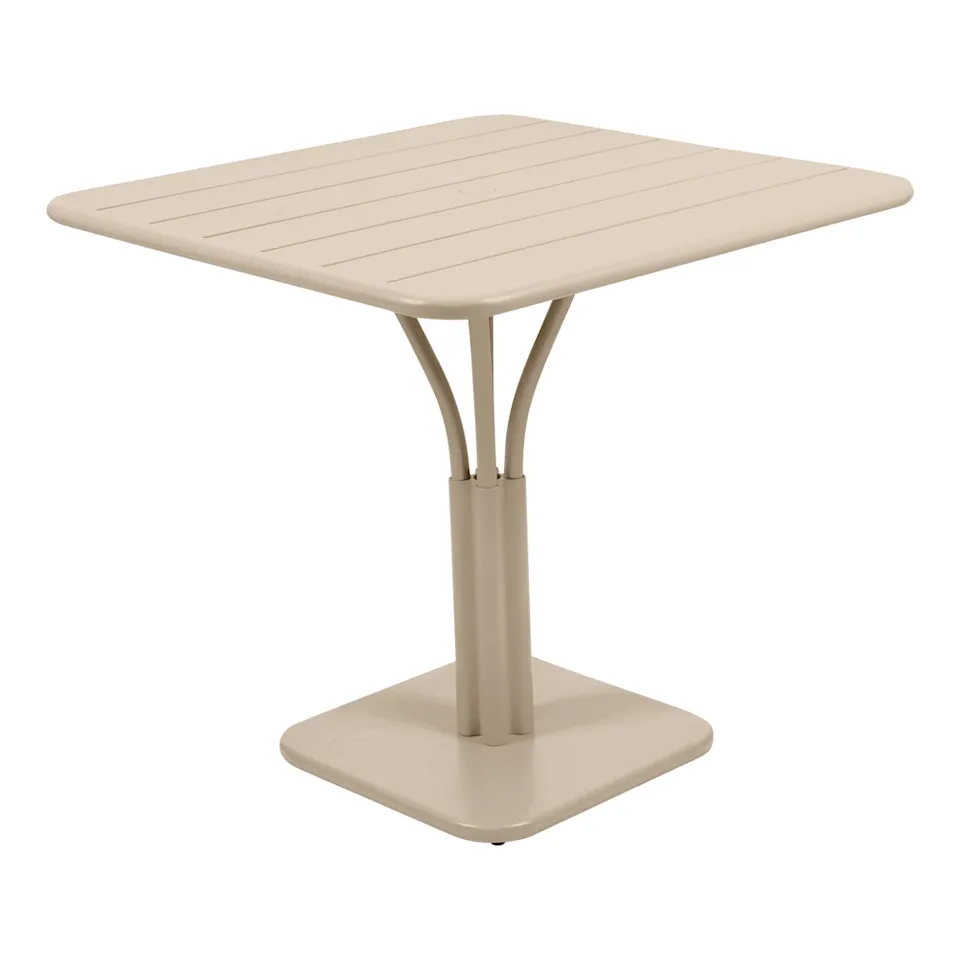 Luxembourg Pedestal Table 80x80 cm Nutmeg 14