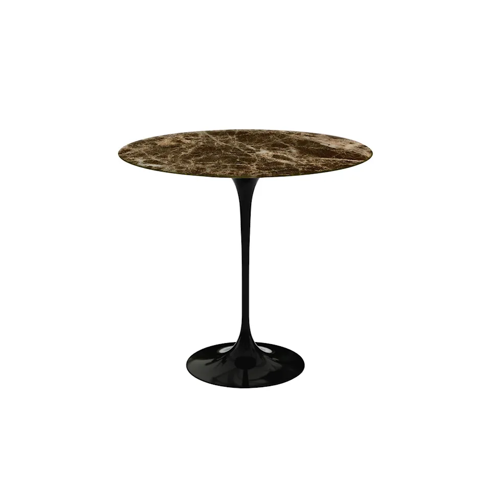 Saarinen Oval sidobord Black