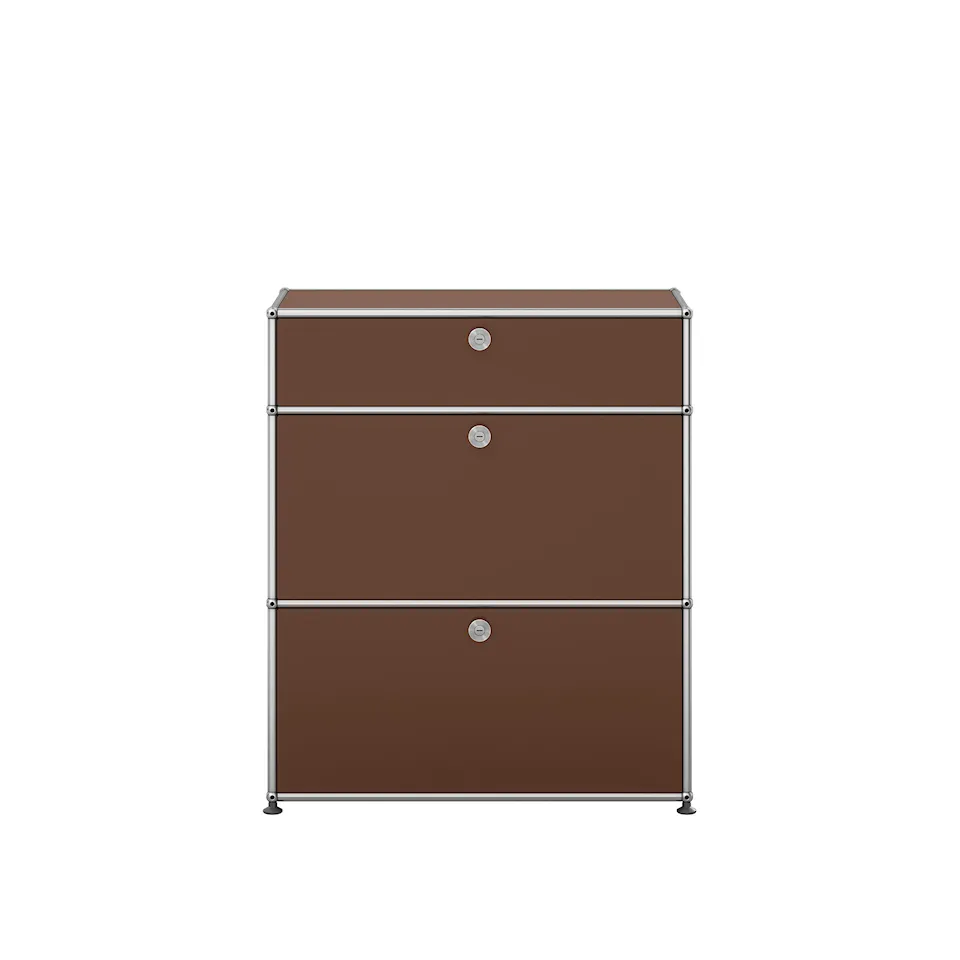 USM Haller 51 storage unit, USM Brown