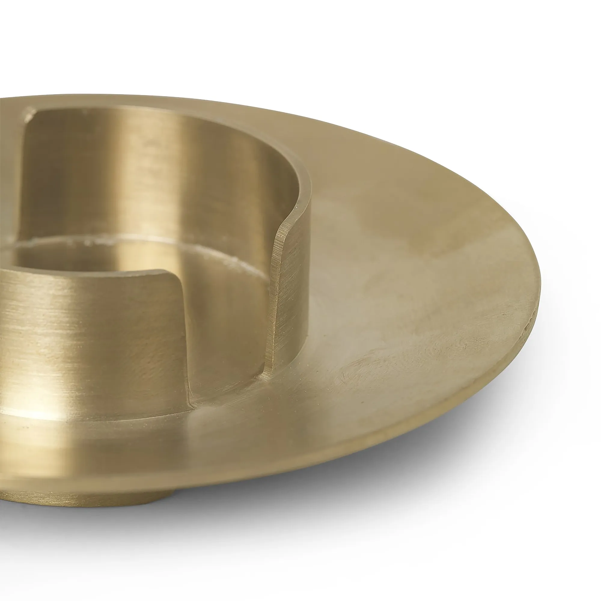 Block Brass ljusstake