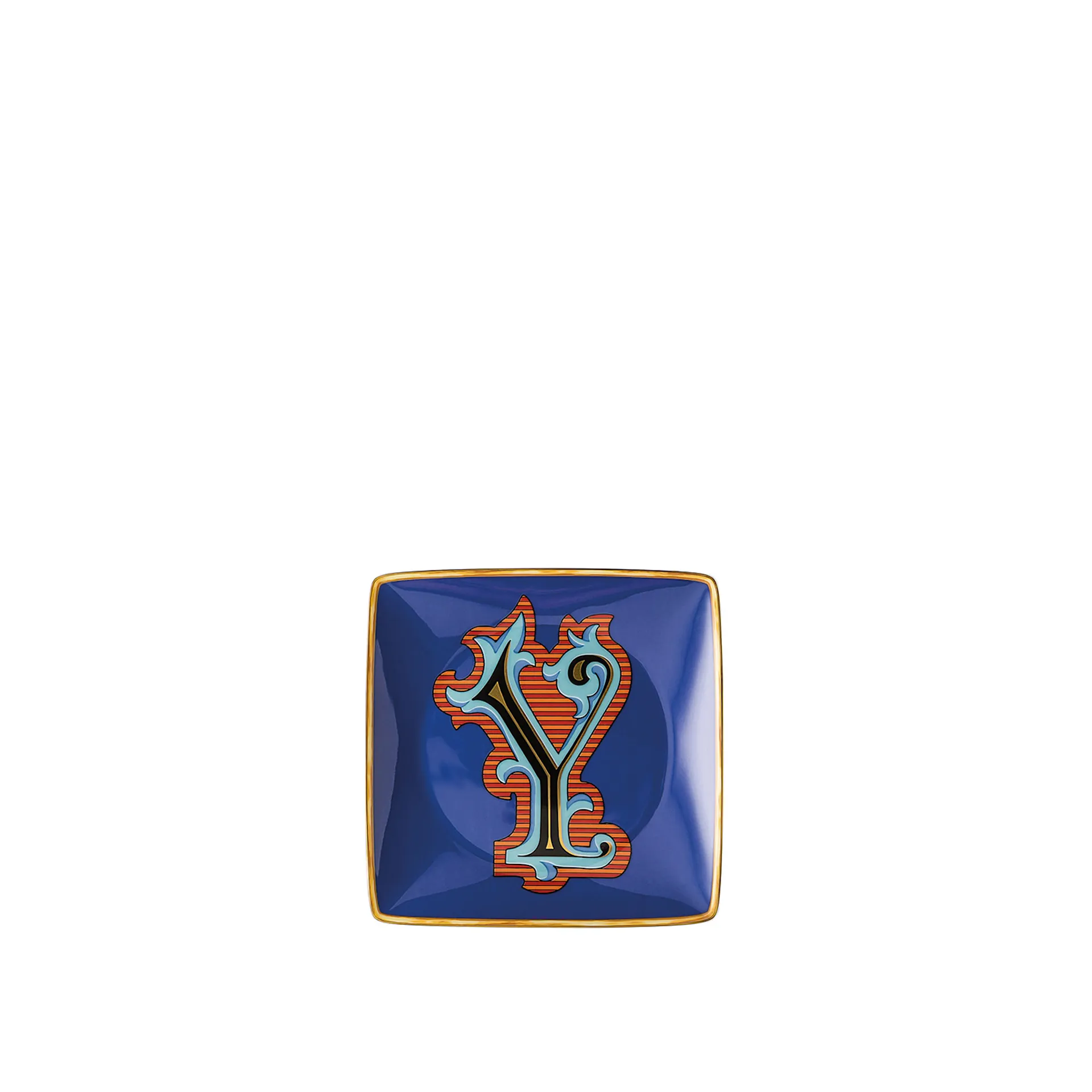 Alphabet Plate Y - 12 cm - Versace - NO GA