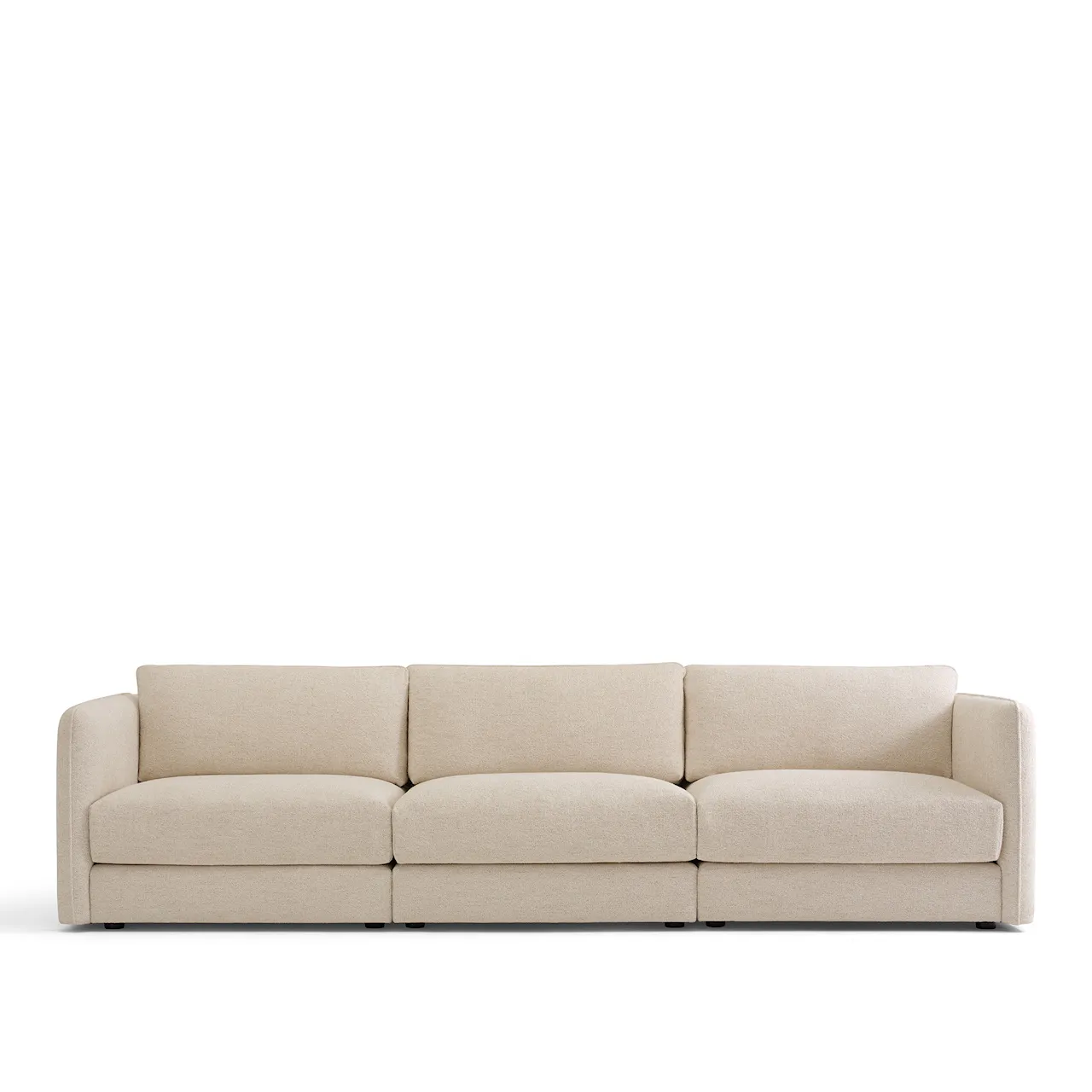 Pavarotti 3-Seater, Fixed Cover, Cushion Variant 03, Lario 38