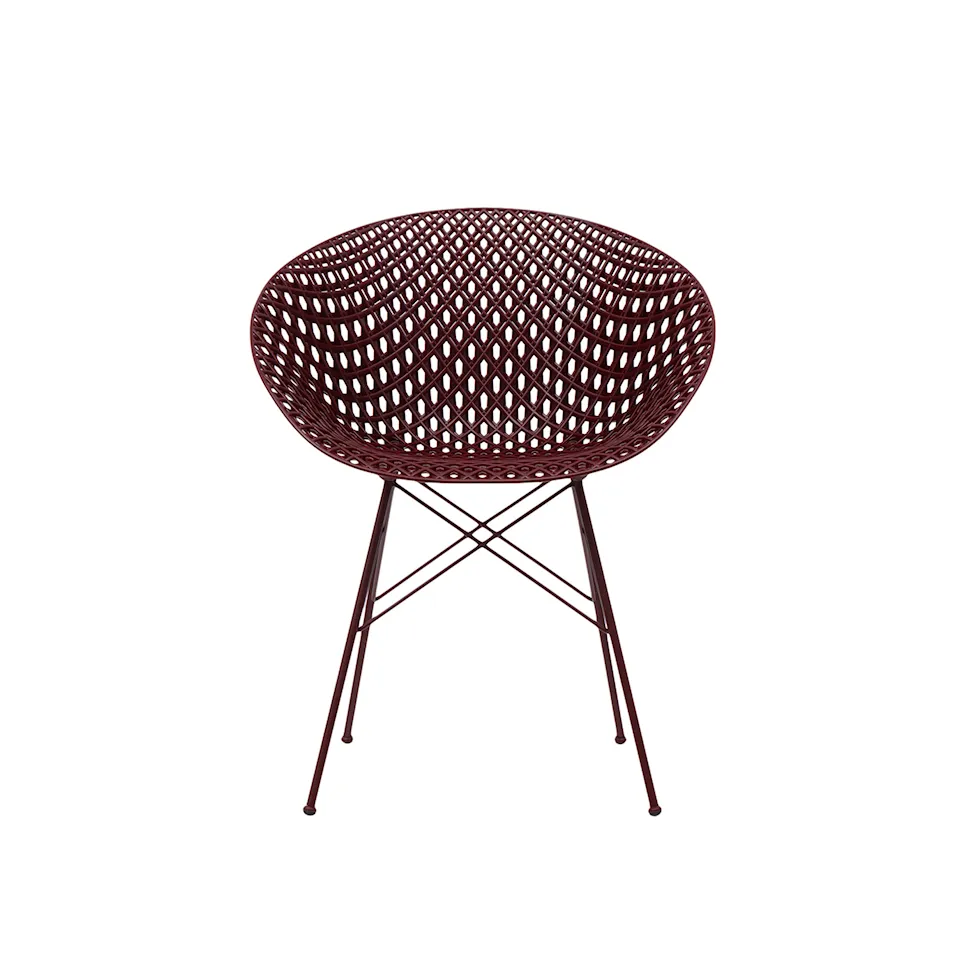 Smatrik Chair 4 Legs Outdoor Plum/Plum