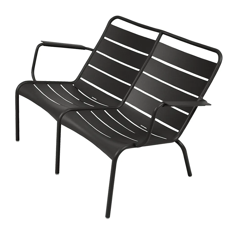 Luxembourg Duo Low Armchair Liquorice 42