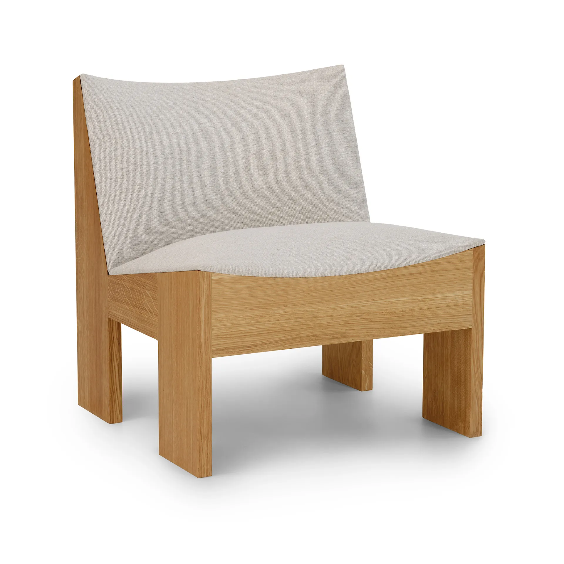 Tenon Lounge Chair Fumed Oak - New Works - NO GA