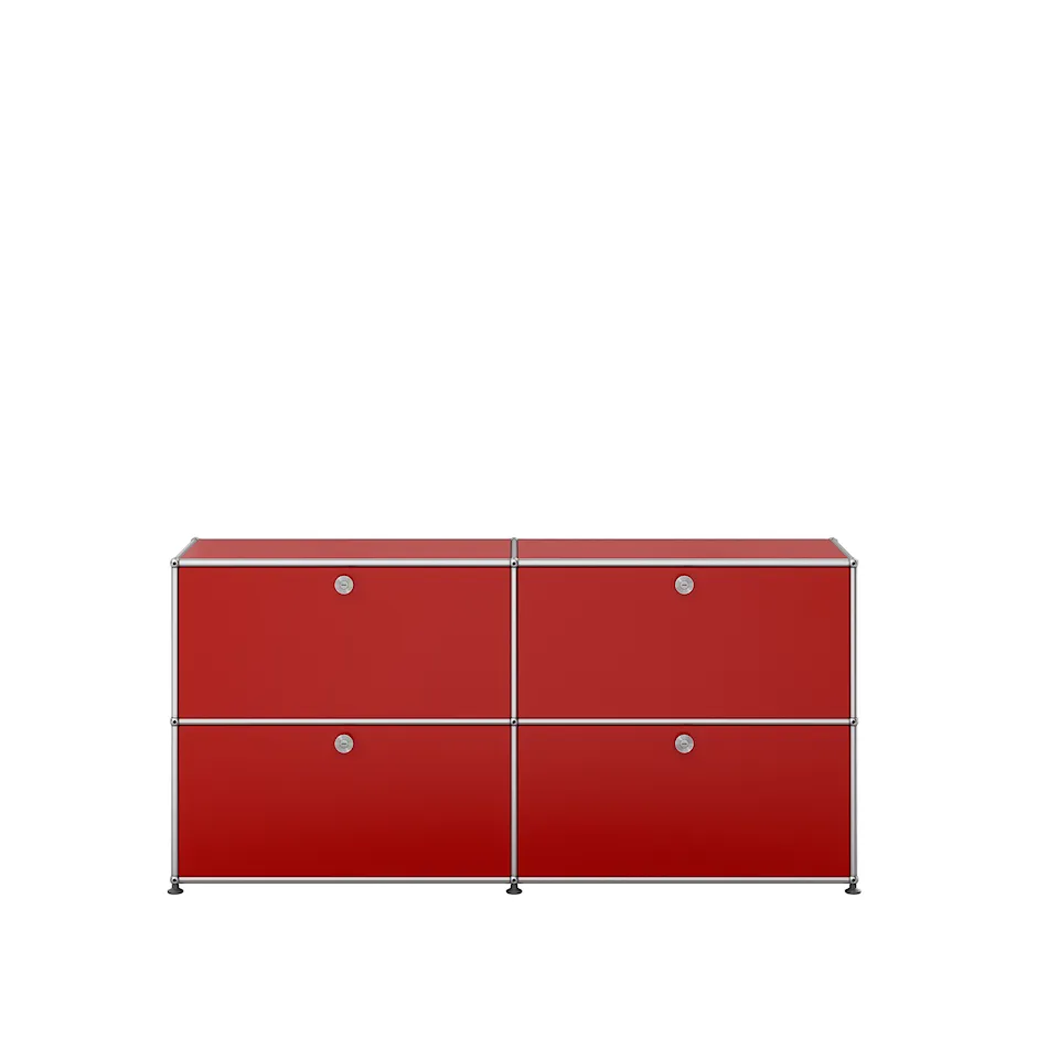 USM Haller 109 Sideboard, USM Ruby Red