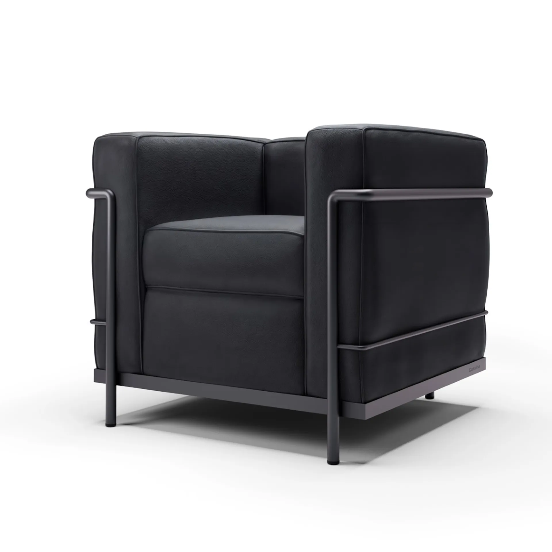 LC2 fåtölj All Black Edition - Cassina - Le Corbusier - NO GA