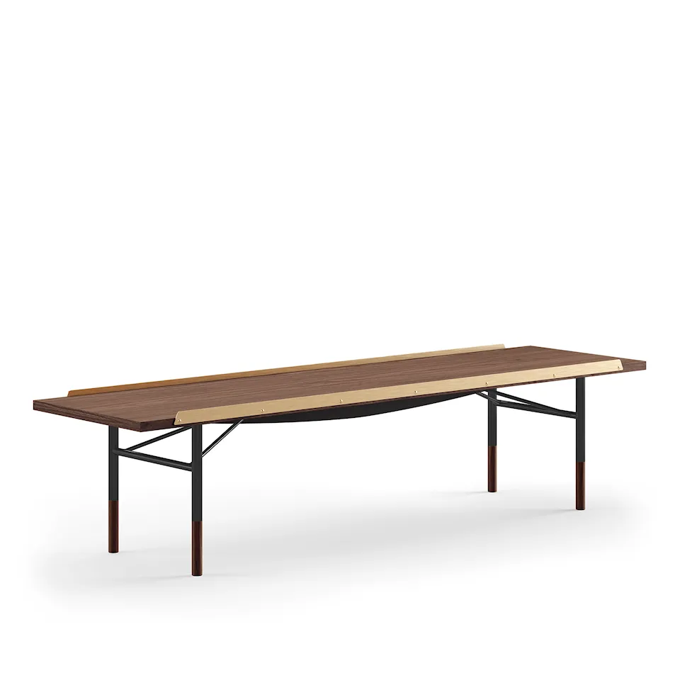 Table Bench bänk Small med mässingskanter