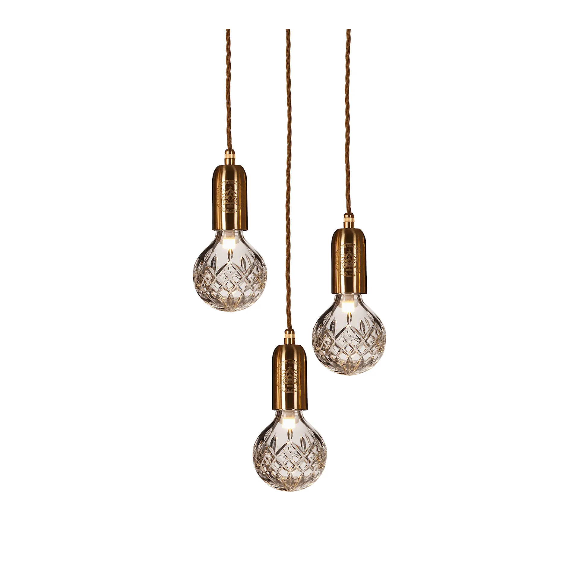 Crystal Bulb Chandelier 3 Piece - Lee Broom - NO GA