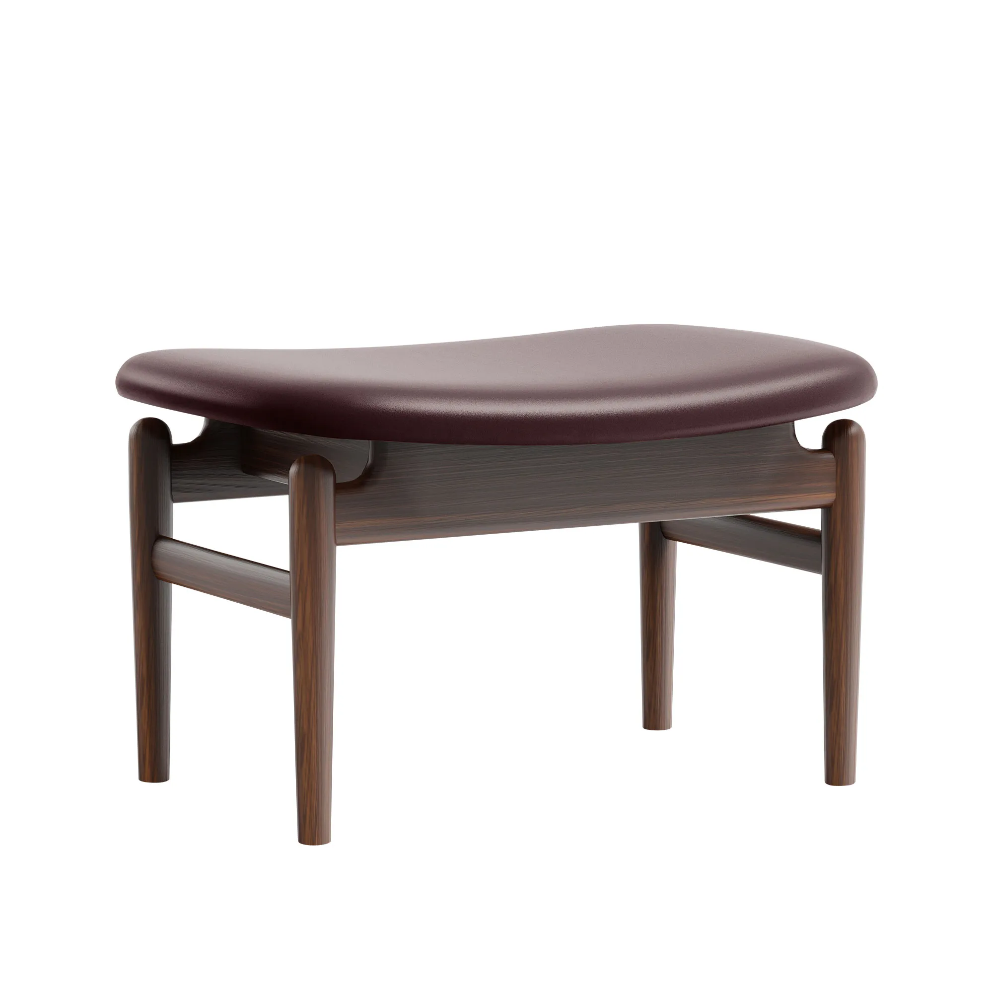 Chieftain fotpall Walnut - 1