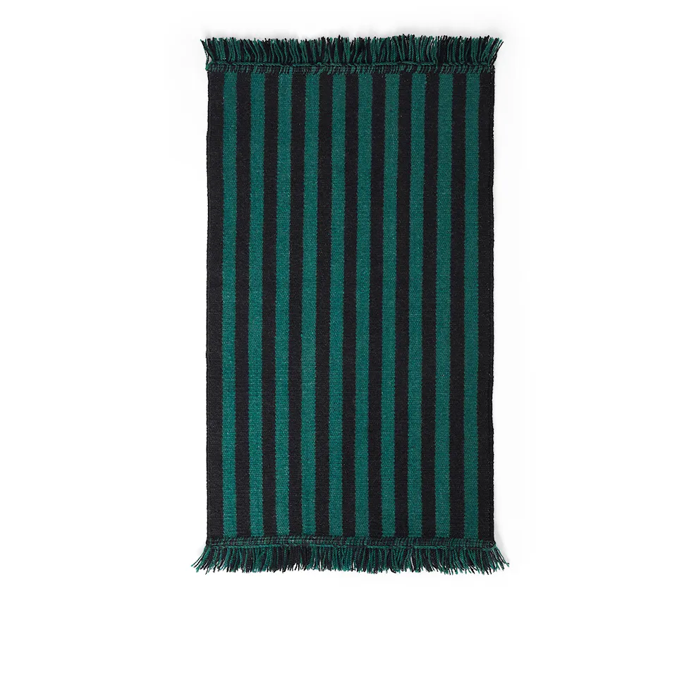 Stripes and Stripes Wool L95 x W52 - Green