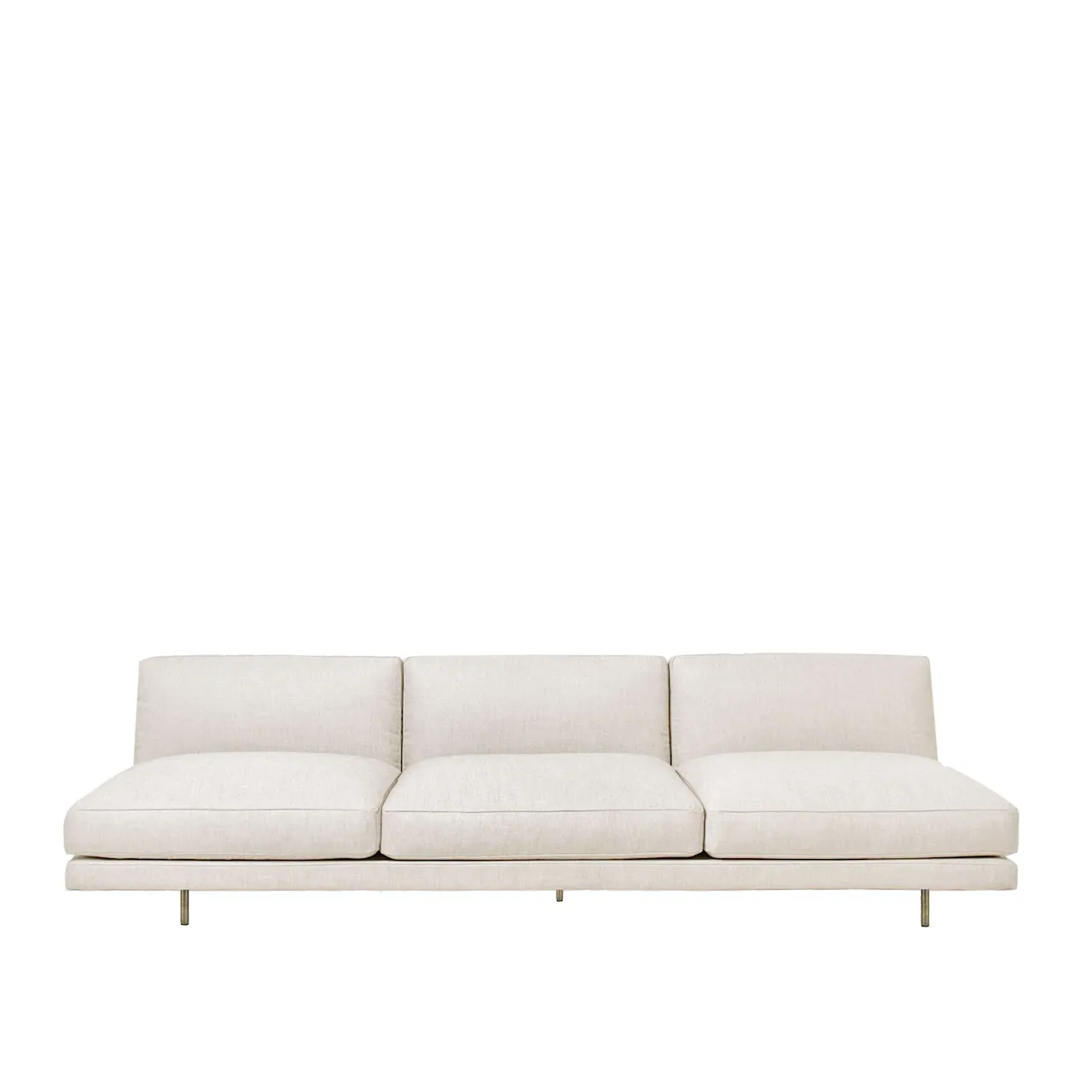 Flaneur 3-sitssoffa Antique Brass