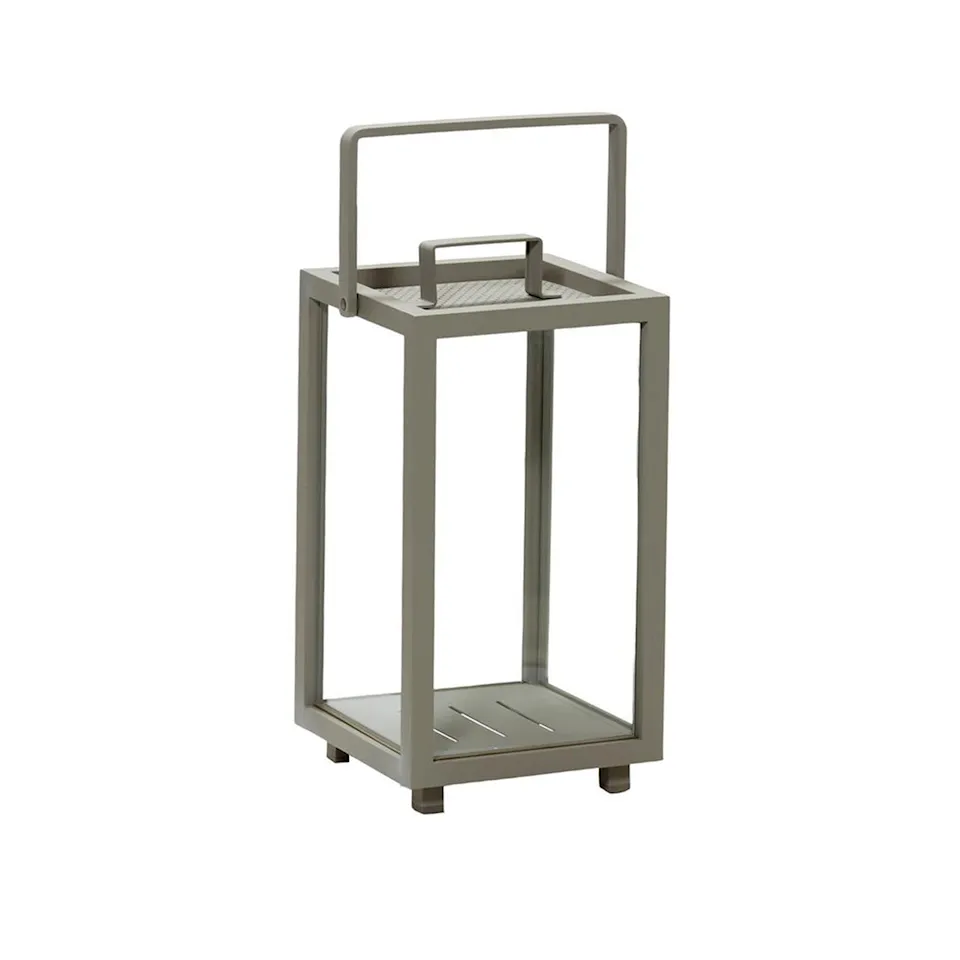 Lighthouse Lykta Liten, Taupe, Aluminium