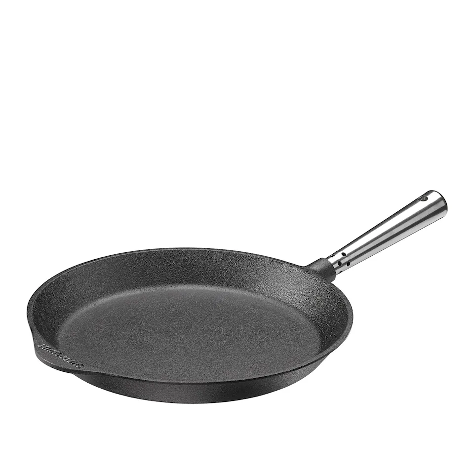 Stekpanna 28 cm stålhandtag