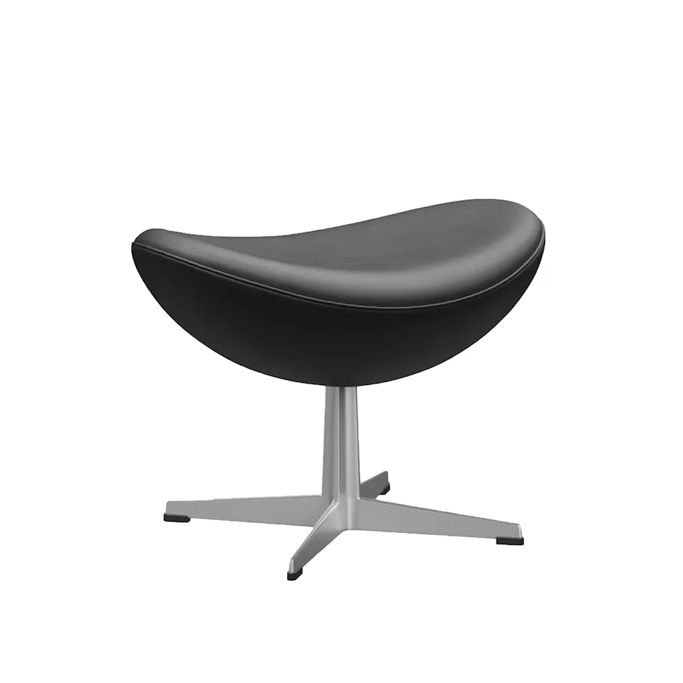 3127 Ägget fotpall Satin Polished