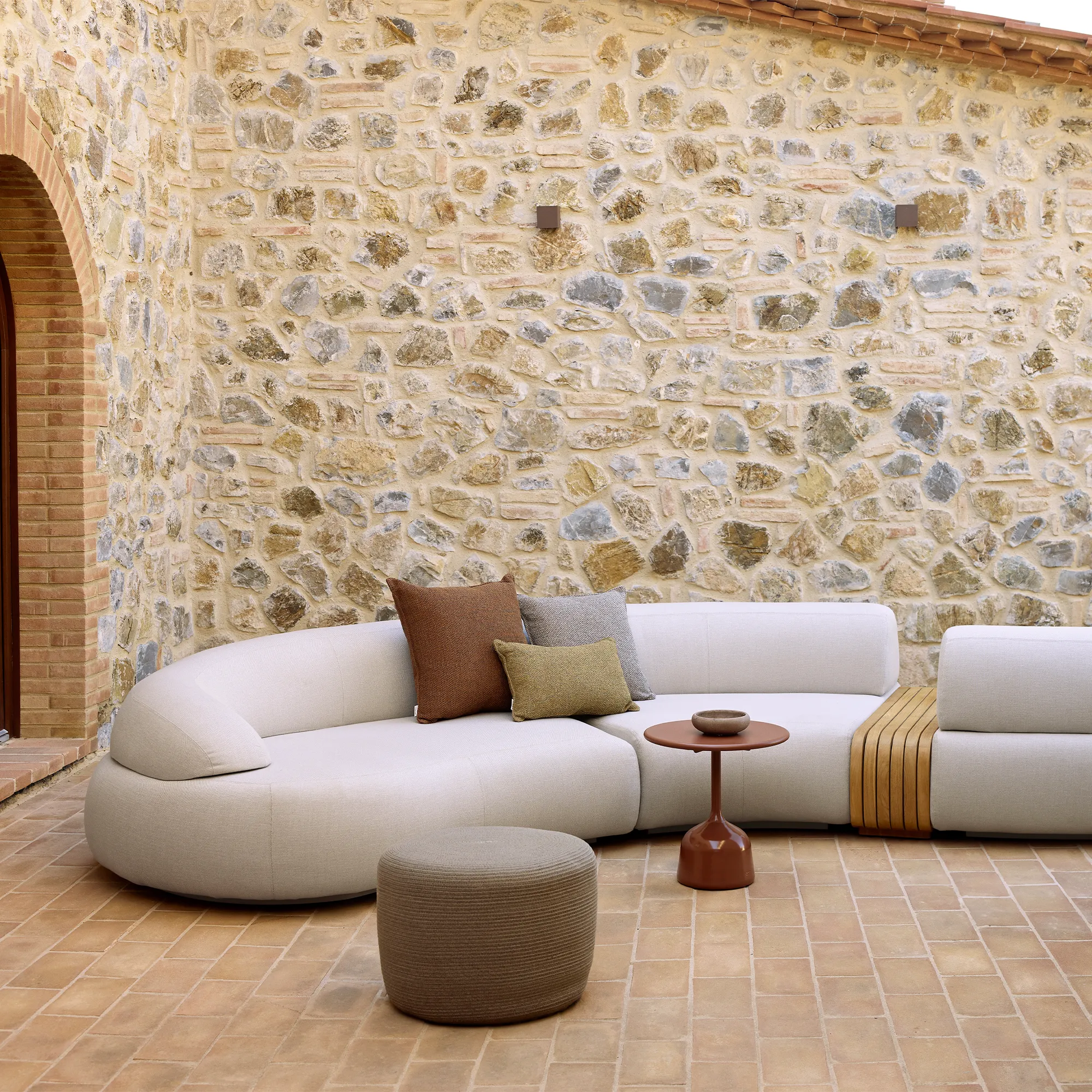 Mellow 4-sitssoffa utomhus - 4