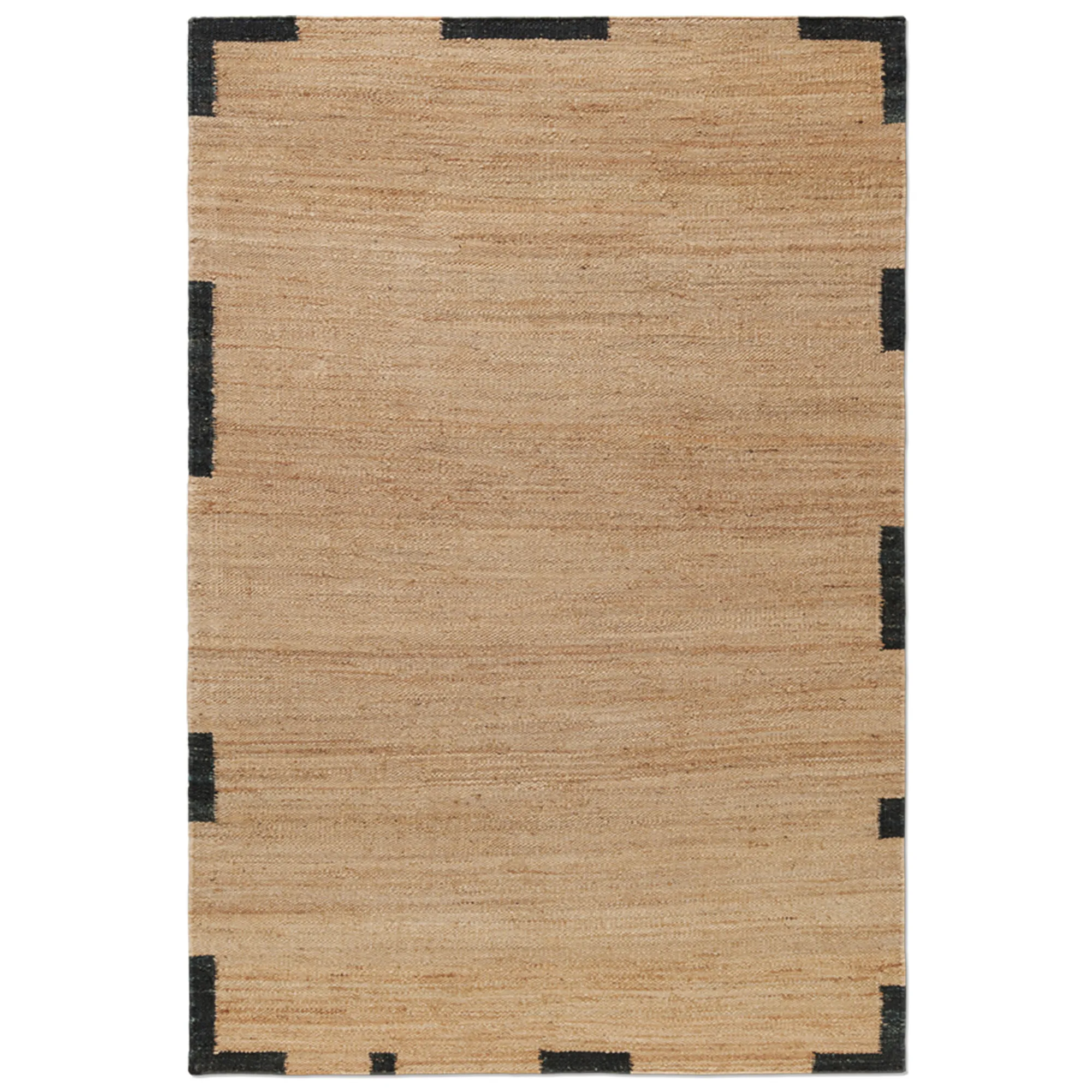 Jute Edge Black jutematta - 1