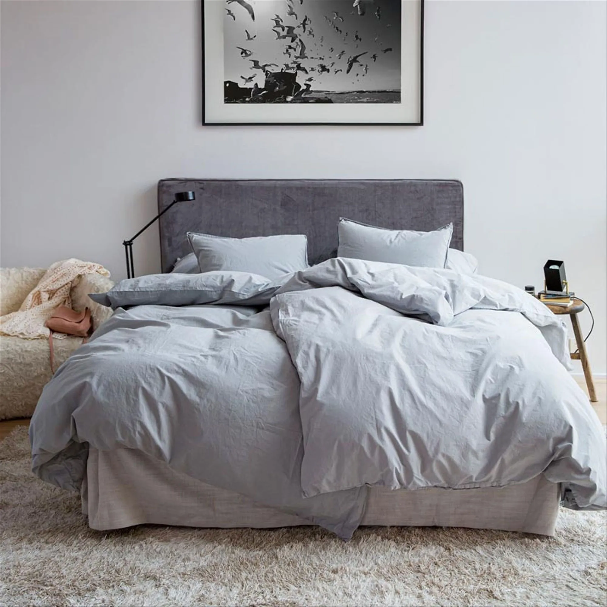 Alexandra Velvet Dark Grey gavelvar - 2